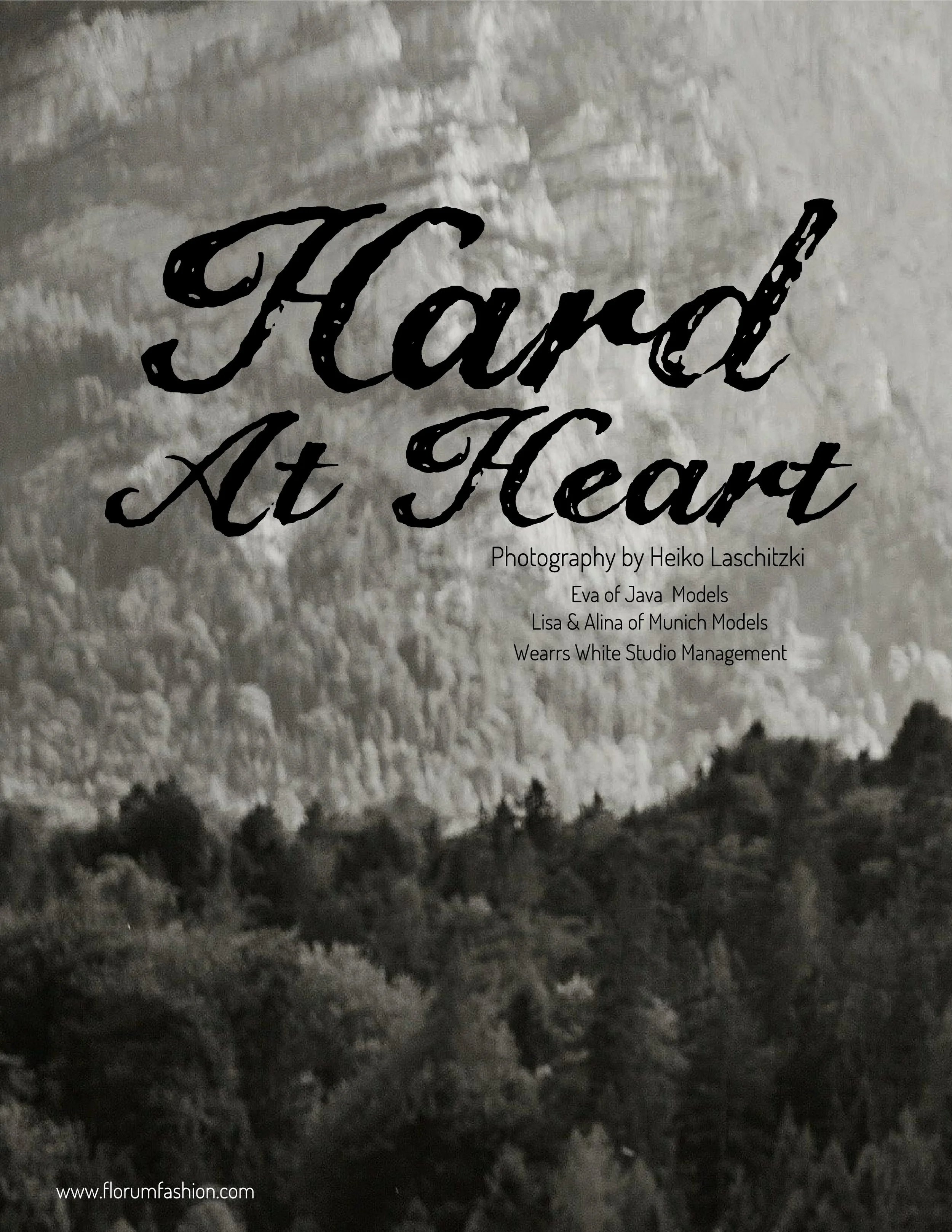 Green Fashion Editorial photographed by Heiko Laschitzki Java Models Munich Models Florum Fashion Magazine