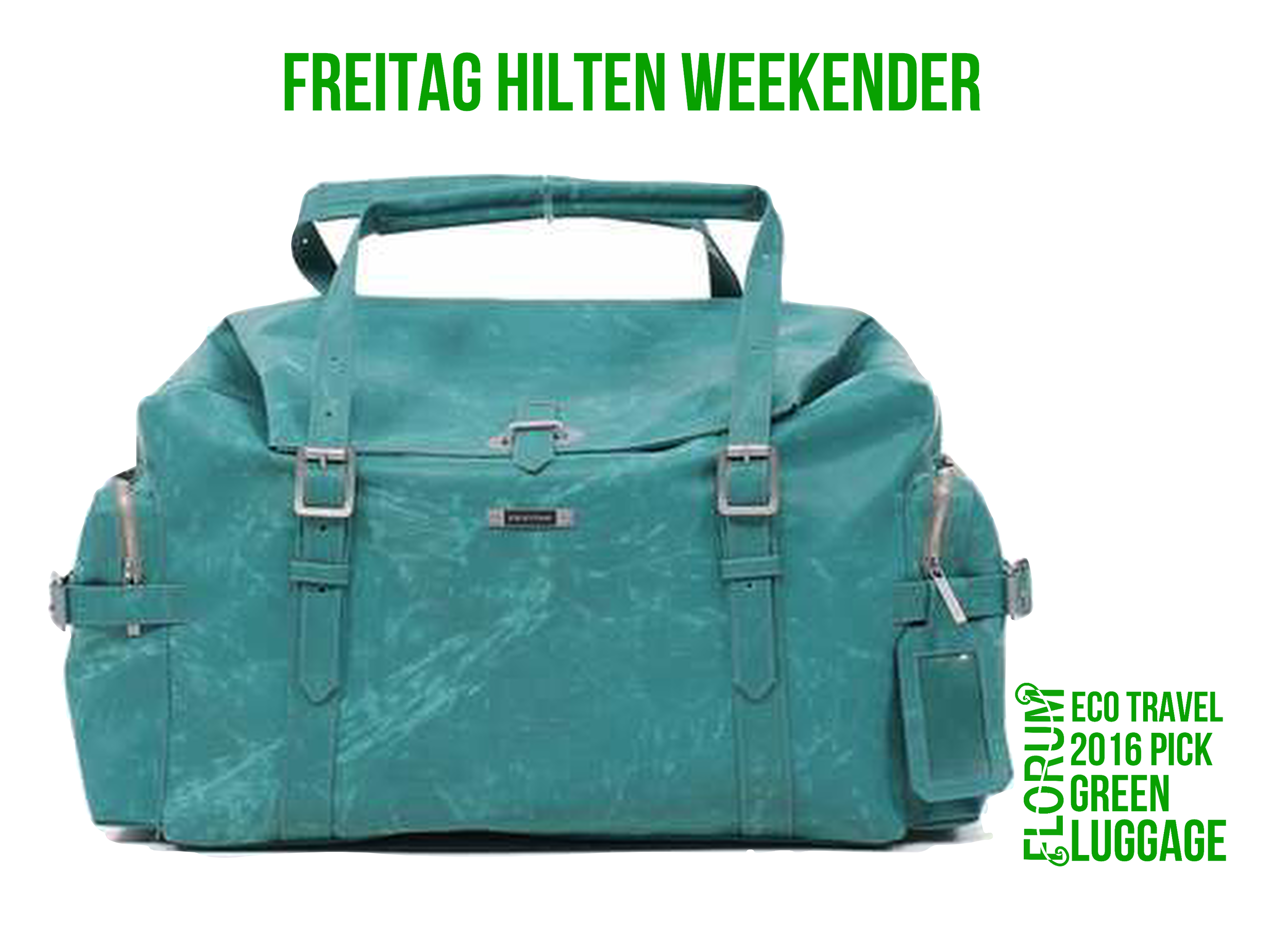 Florum Eco Travel 2016 Green Luggage Pick - Freitag Hilten Weekender - by Noelle Lynne.png