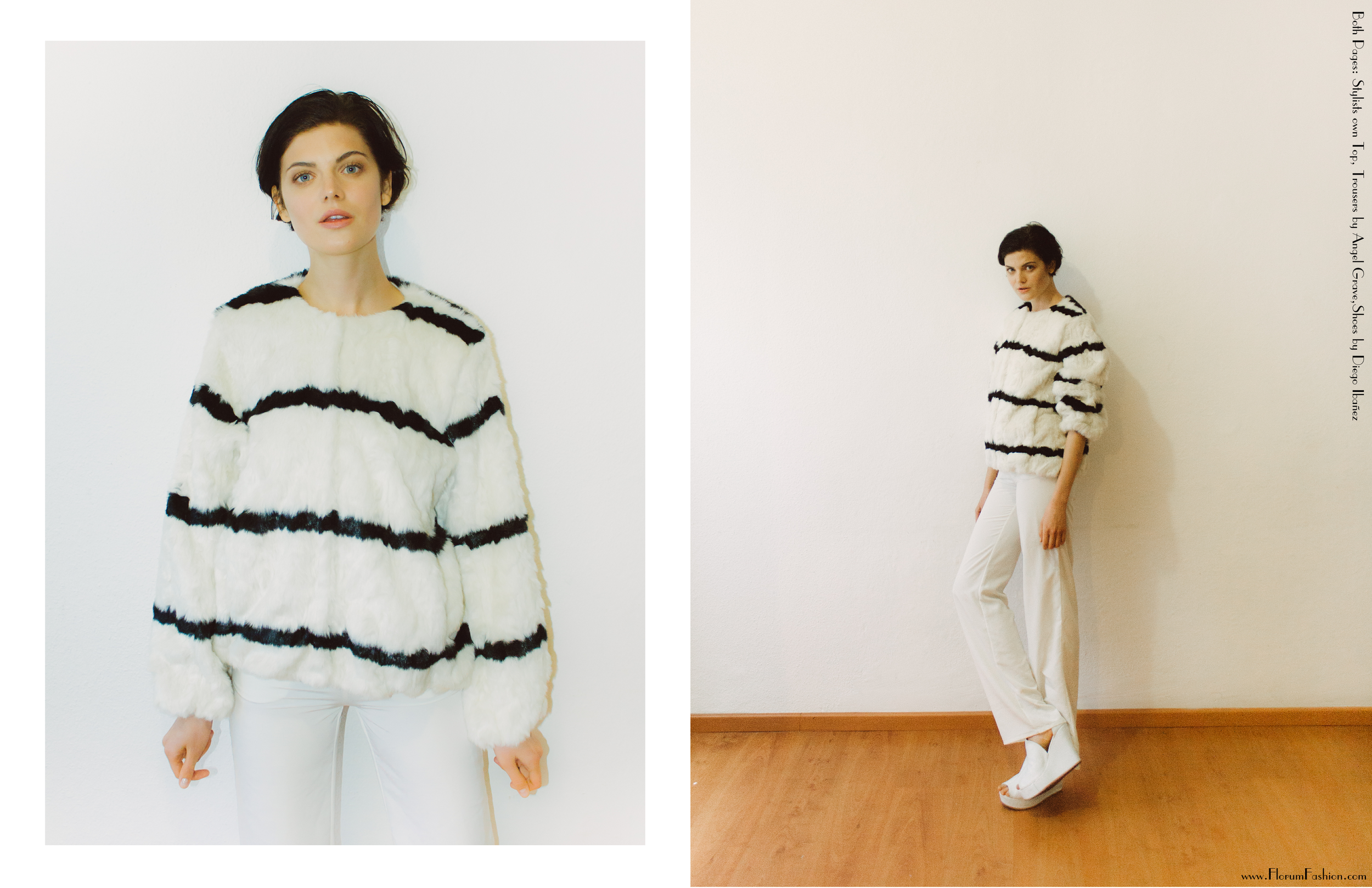 Home Alone - Florum Fashion Magazine -Photographed by Noel Higadera - Victoria of Pargon Managemnt - Styled by Diego Ibañez