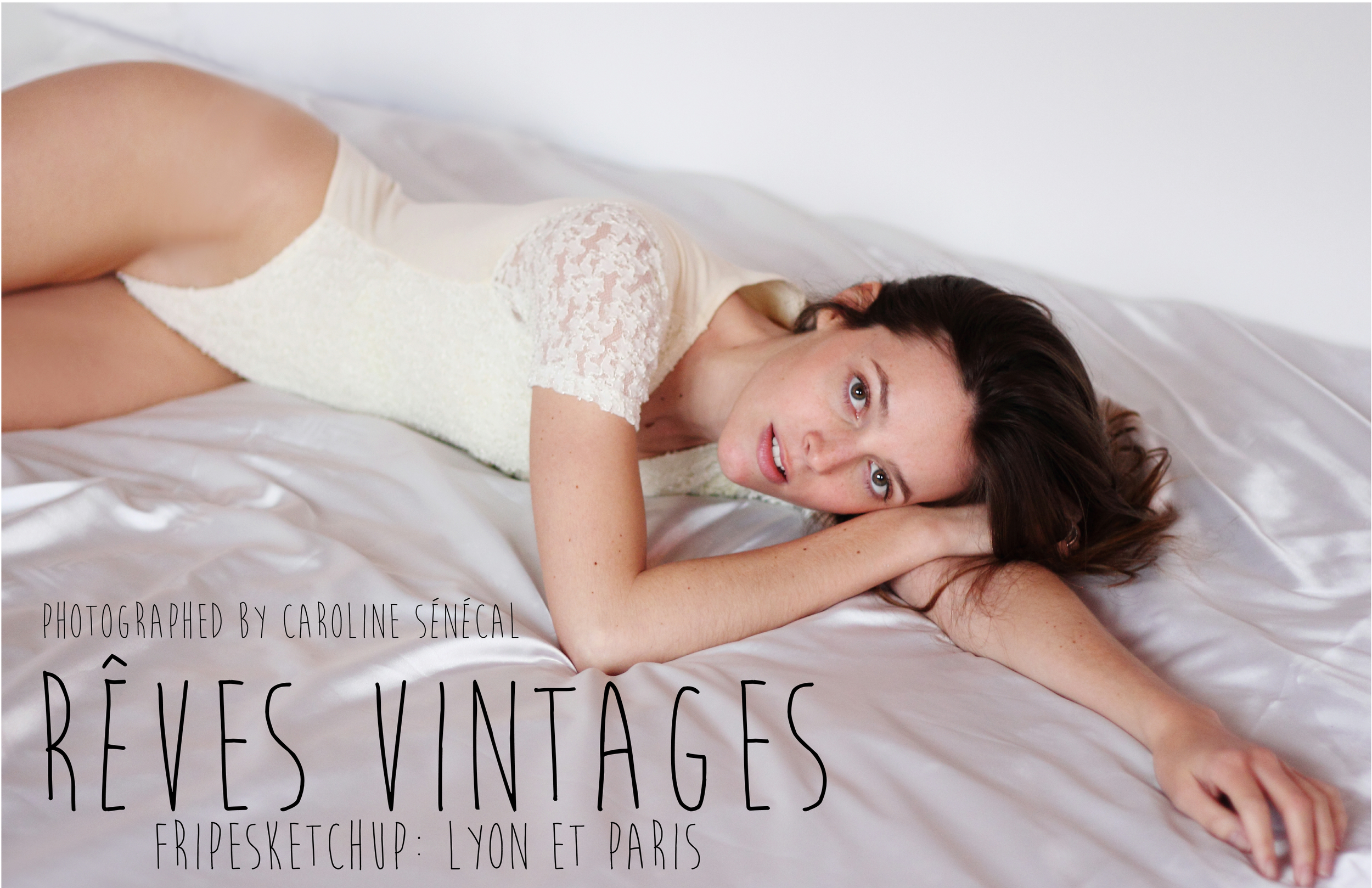 rêves vintages - photographed by Caroline Sénécal for Florum Fashion Magazine - Vintage Fashion - VIP Models France - Marion Serreau - Fripesketchup - Lyon et Paris