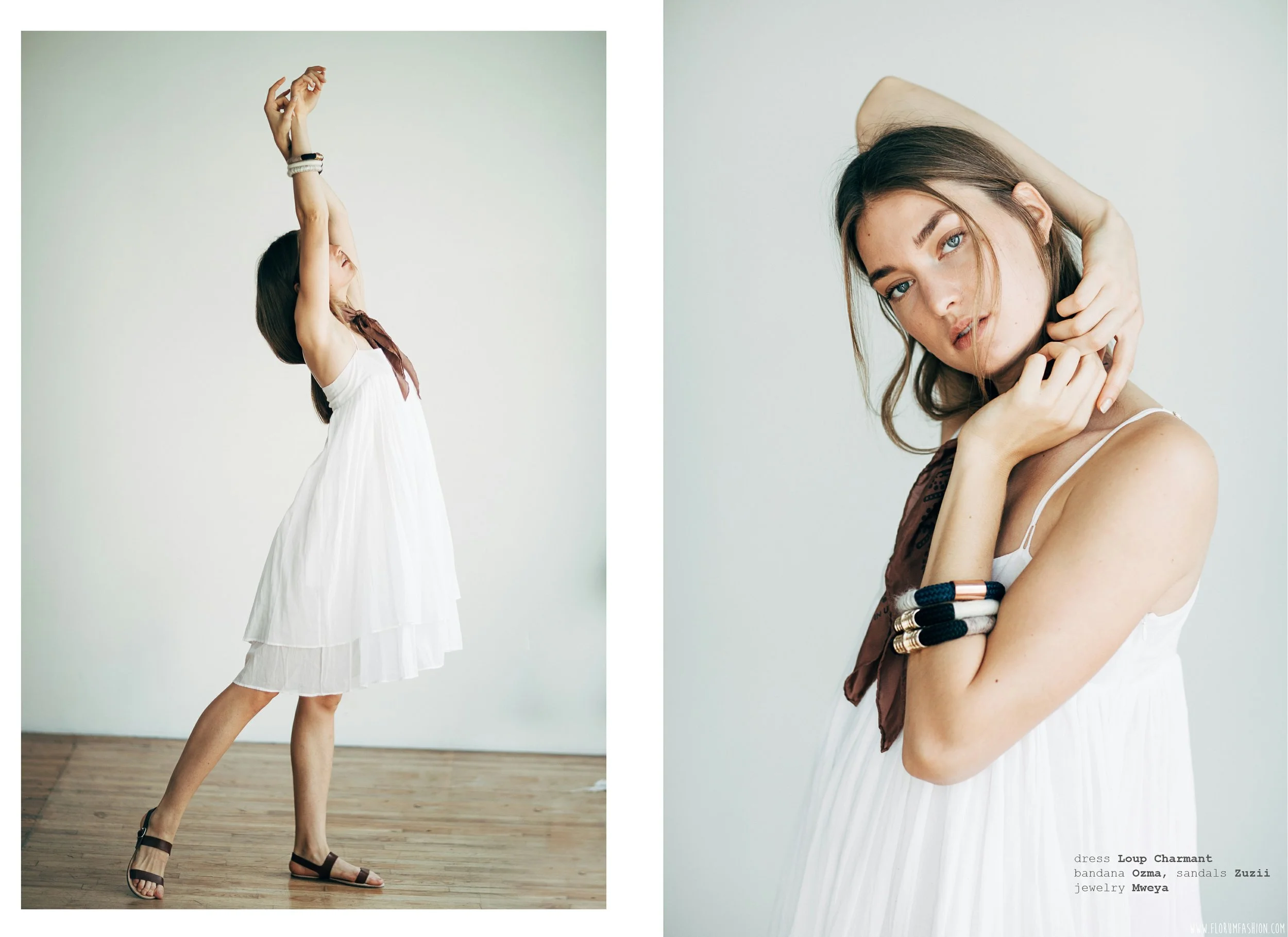 dress LOUP CHARMANT bandana OZMA sandal ZUZII bracelets MWEYA