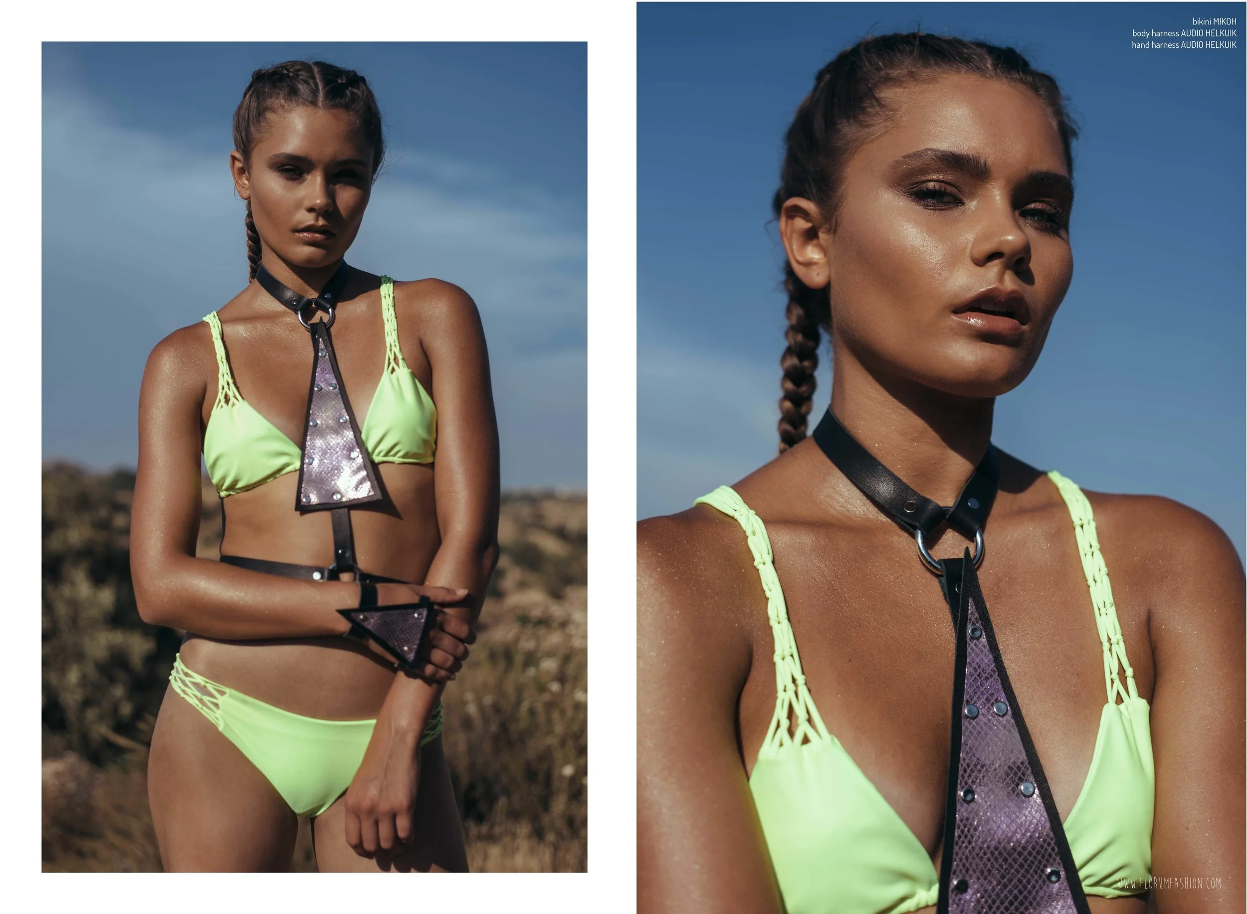 bikini MIKOH I shop HERE I body harness and hand harness AUDIO HELKUIK I shop HERE