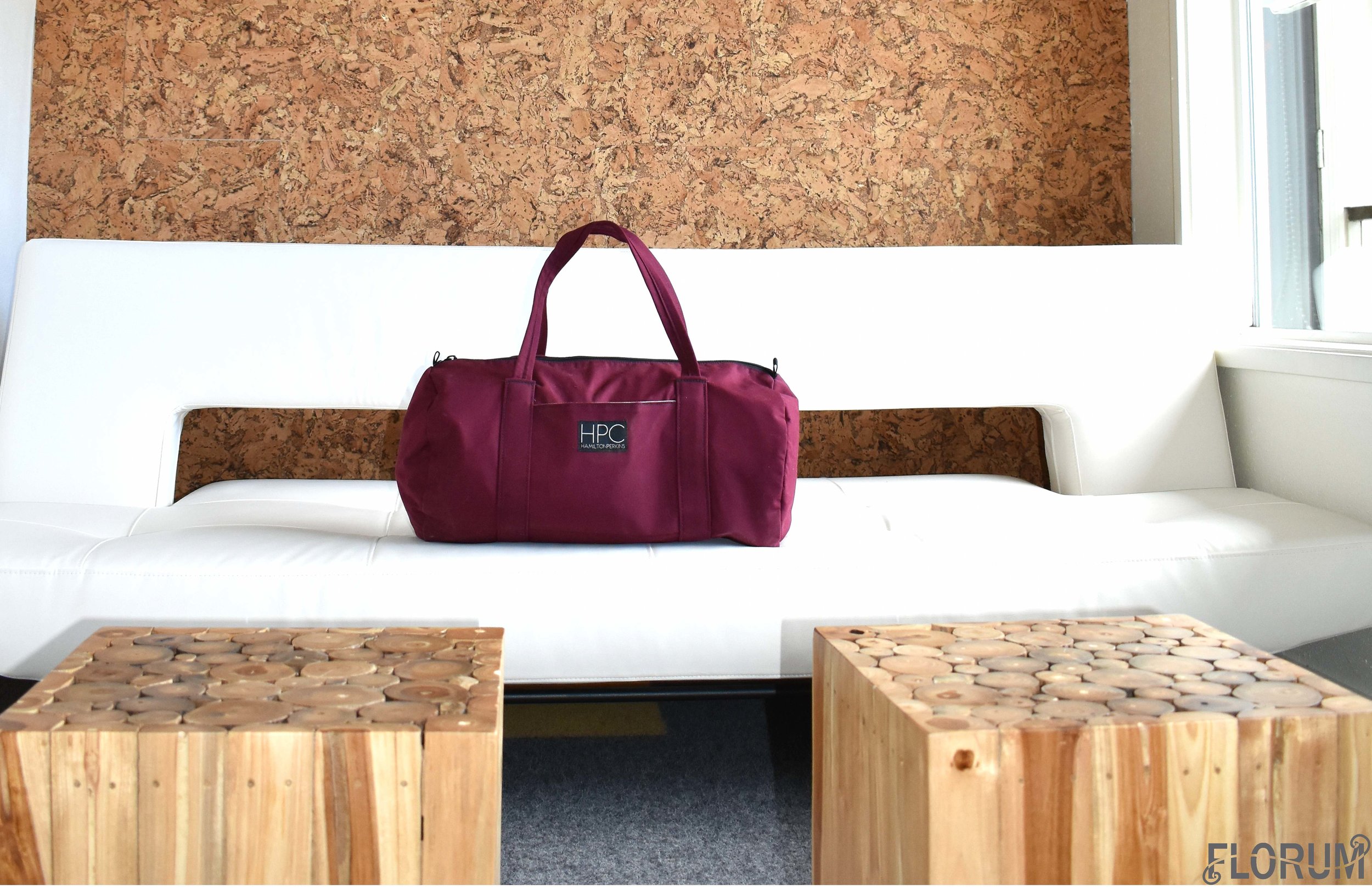 As I mentioned above in the photo with Mocha Bear, the luggage that I brought with me on this trip to the Jupiter Hotel in Portland was indeed eco luggage from a young company called Hamilton Perkins. This piece of 'Green' luggage is made up of 17.5…