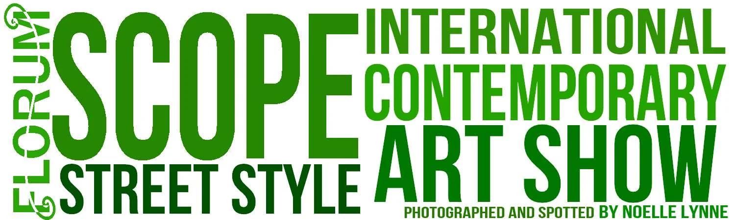 Art Basel Style Guide 2017 - Street Fashion - Miami Art Week  Scope international contemporary art fair Florum Fashion Magazine spotted and photographed by Noelle Lynne - platnium VIP preview sponsored by bombay gin