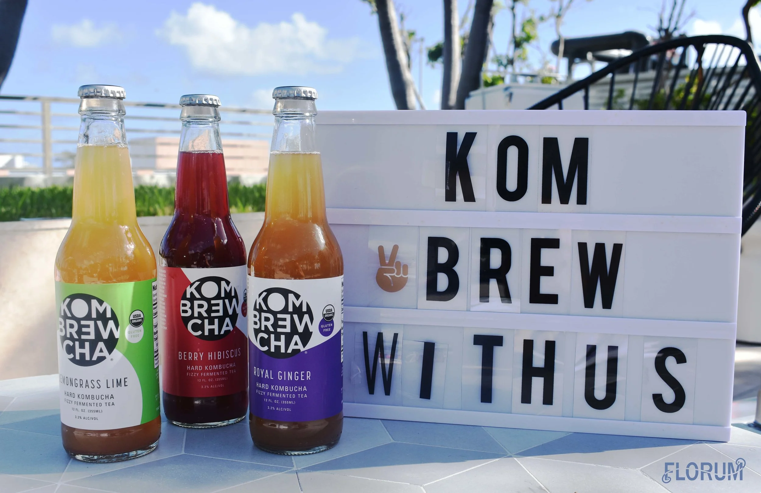 After the meditation session, I treated myself to my daily dose of probiotics via Kombrewcha. Kombrewcha is known as the first hard kombucha, and the Royal Ginger &amp; OG (not pictured) were my favorites!