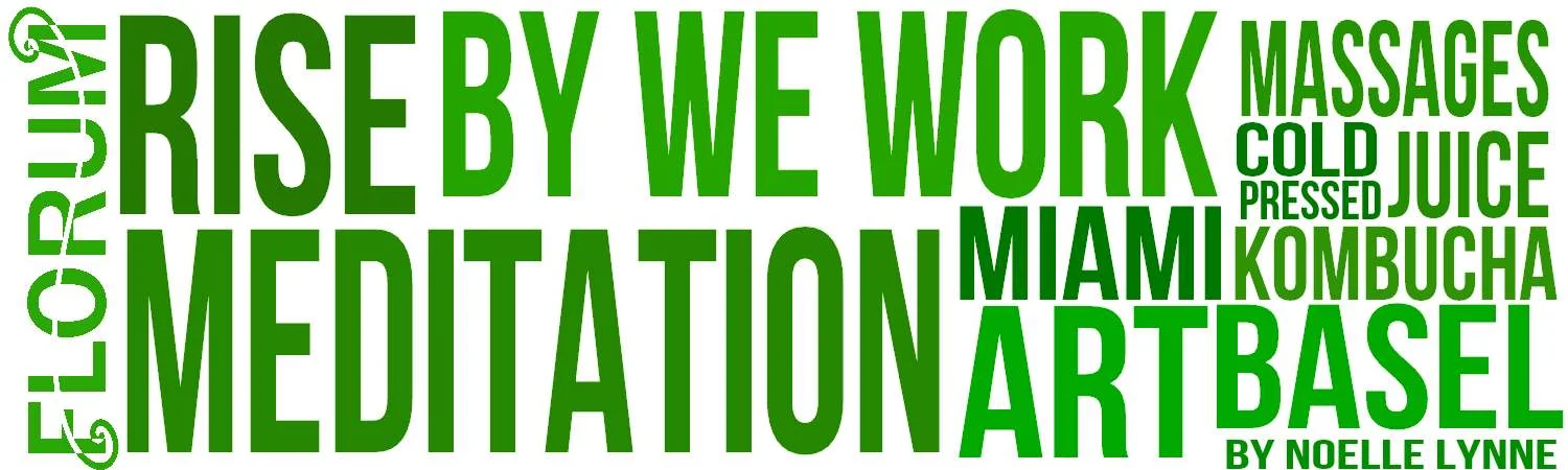 Rise By WEwork - Noelle Lynne - Cold pressed juice - EcoAlf Sustainable Shoes - Kombucha - Exhale Spa and Massage  - Francine Madera - the onikas - Juego fresh juice - iva grabic - florum fashion magazine