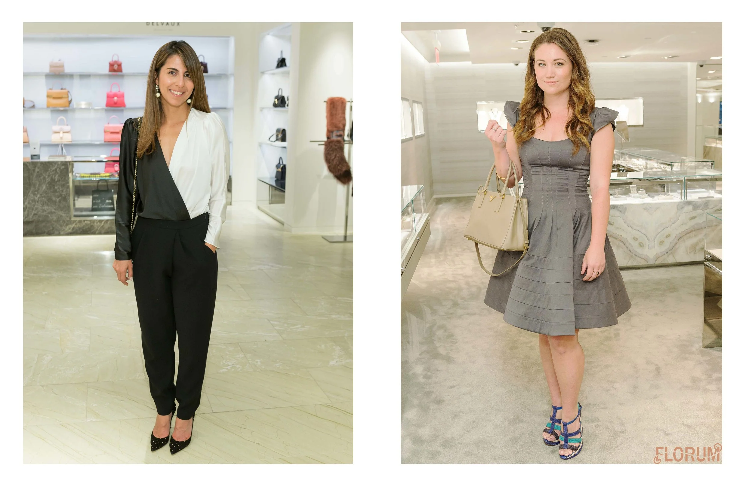 from left&nbsp;Mahkameh Rahimi, Noelle Lynne