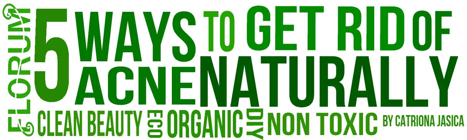 5 ways to get acne free skin naturally for florum fashion magazine by Catriona Jasica .jpg