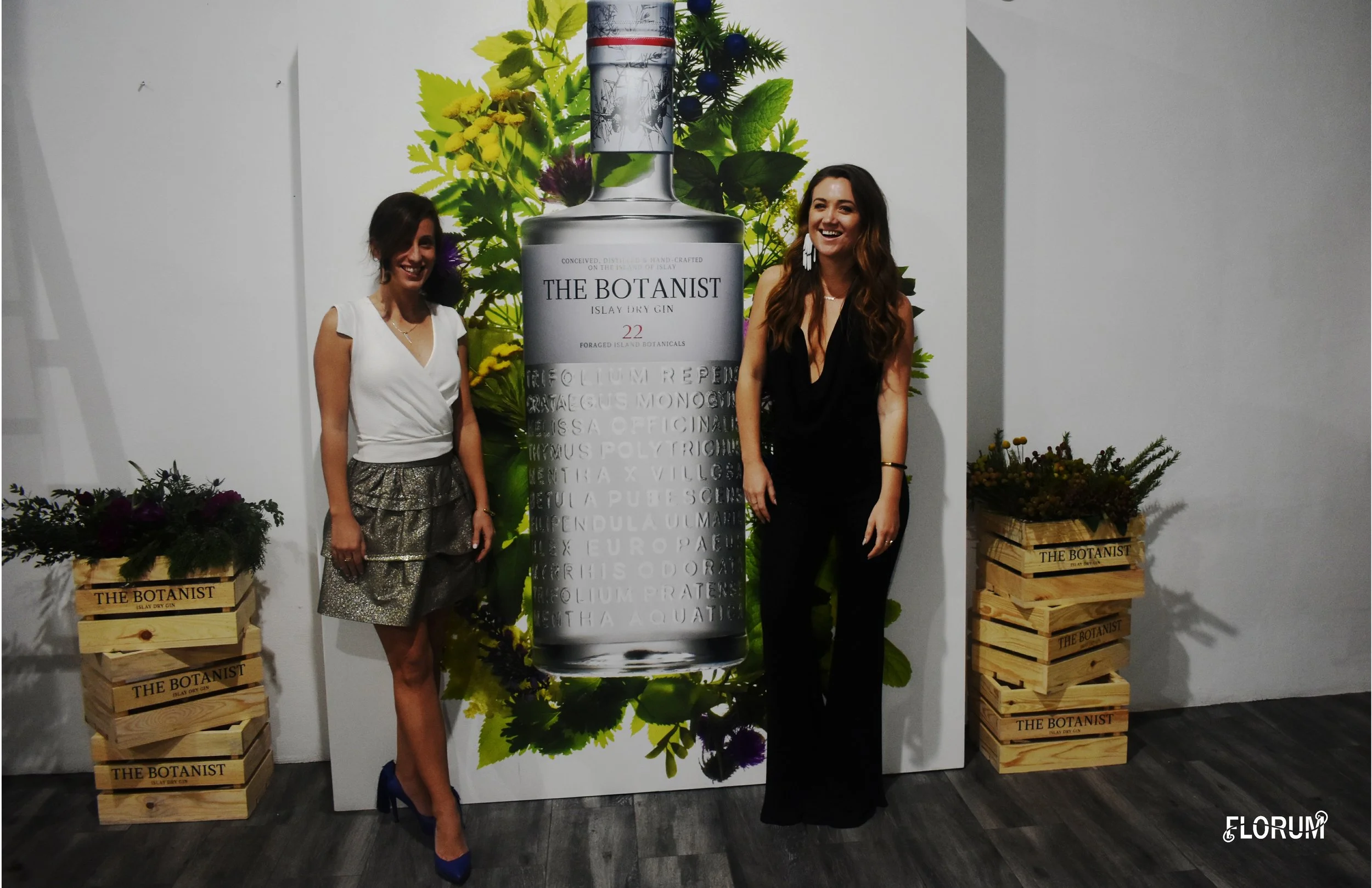 Following dinner and cocktails, the smile on Iva and I’s faces showed just how we have been converted to artisanal gin cocktail lovers.I am wearing a black jumpsuit from one of my favorite San Francisco designers Temple Ro. Iva is wearing some amazi…