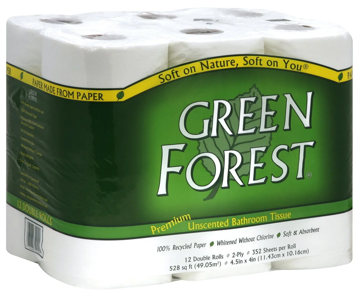 green forest recycled toilet paper florum fashion magazine