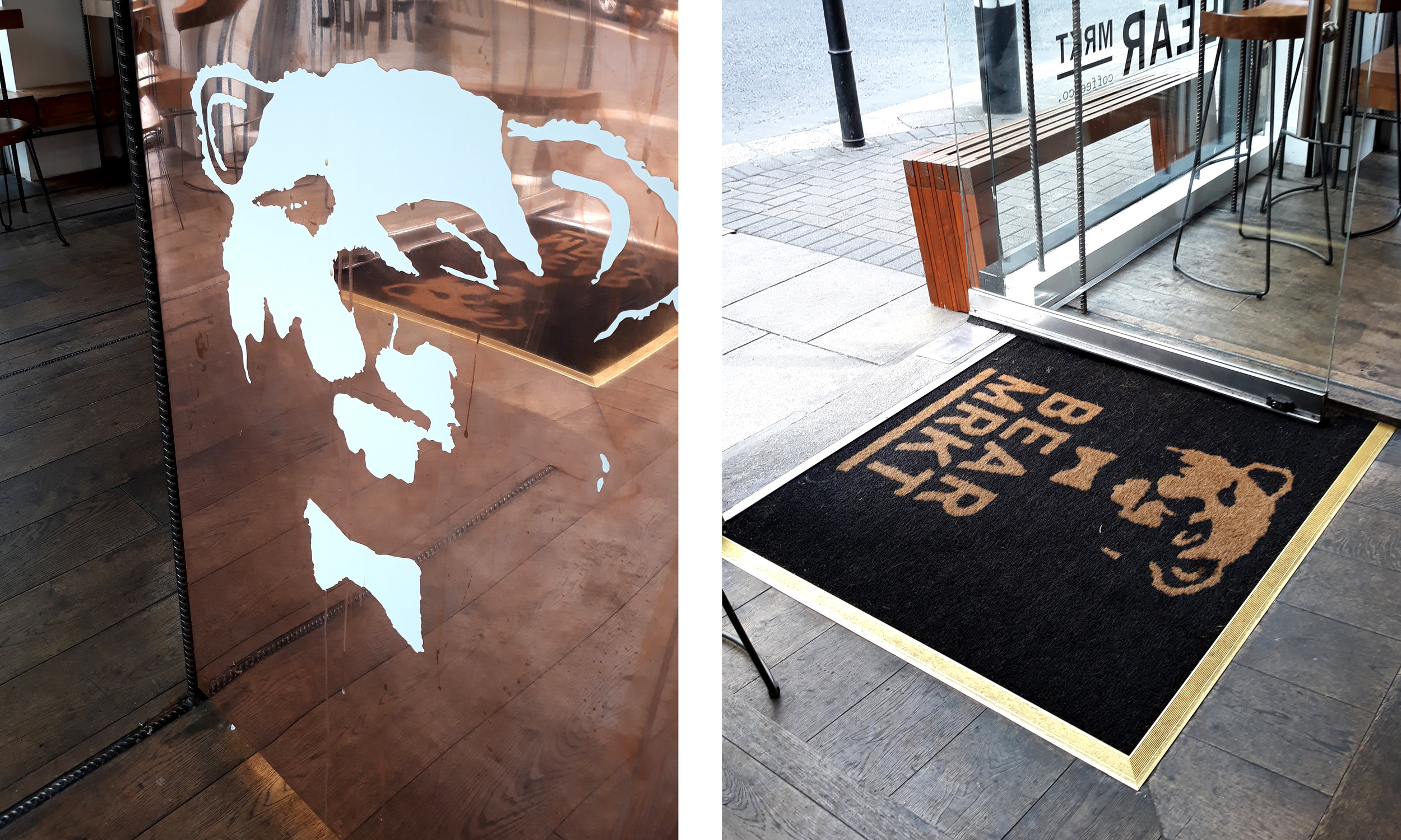 Application of the new identity in their newest store on George’s Street.