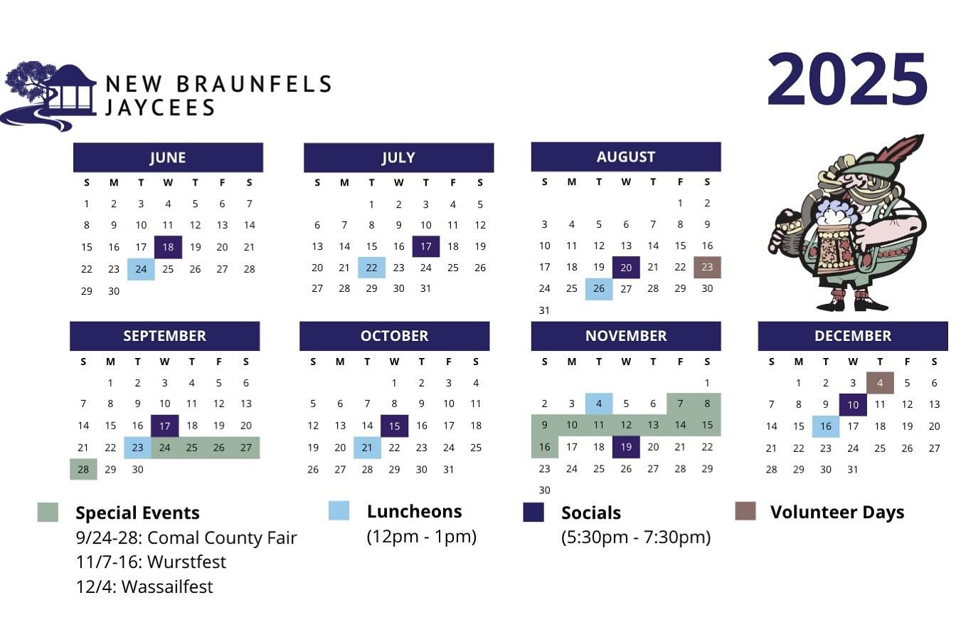 We&rsquo;re almost halfway through the year, but there are plenty of upcoming opportunities to show up and get involved! 💪 Save the date for these upcoming events and volunteer opportunities!