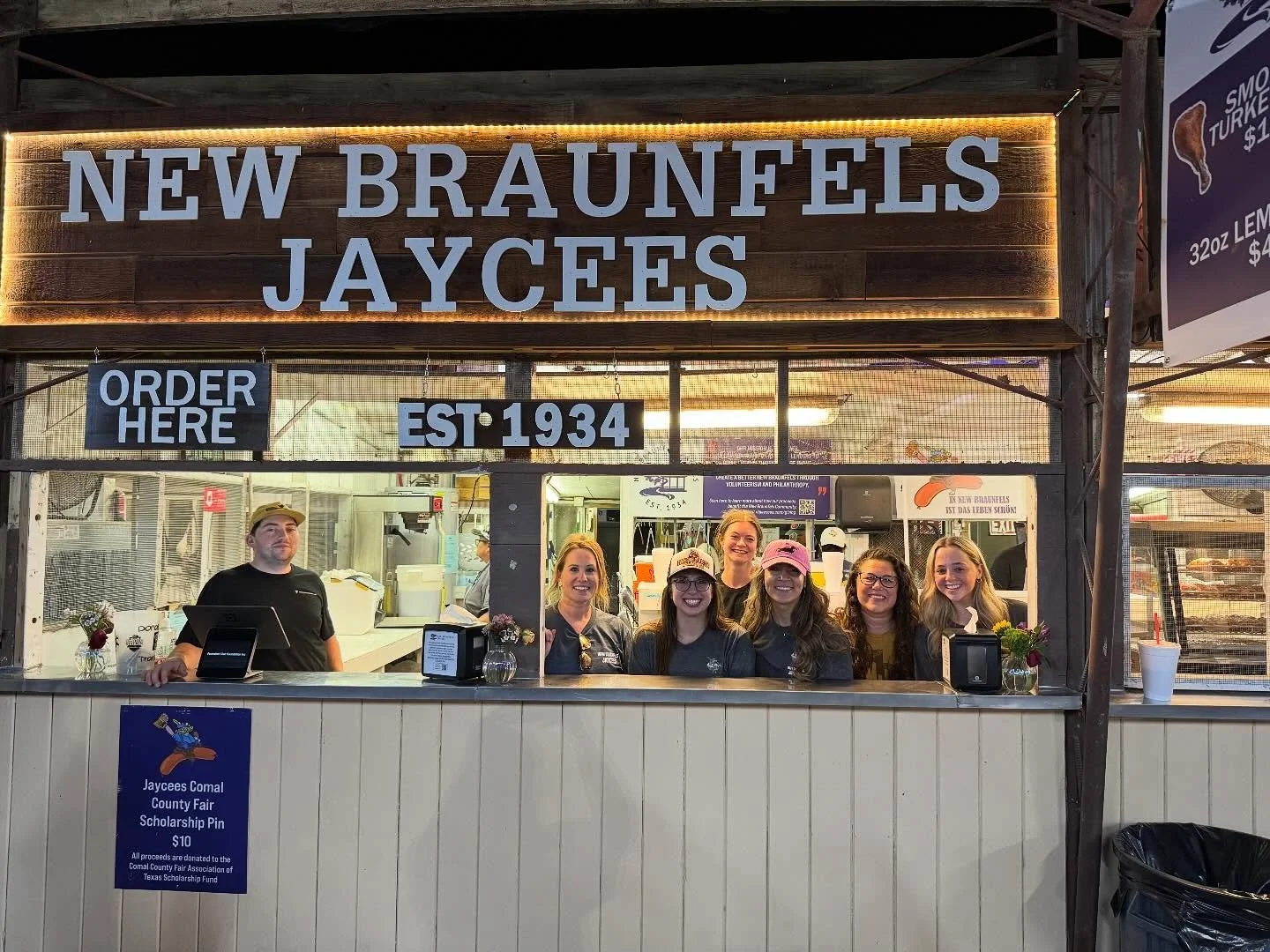 It&rsquo;s Saturday and the turkey legs are still flying! 🍗 We hope you&rsquo;ll come out and support your NB Jaycees! We&rsquo;re here all day and tomorrow! Gobble, Gobble! 🦃
