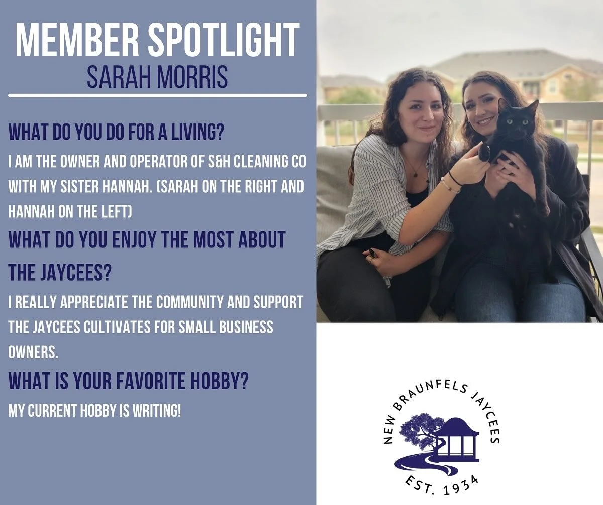 September was a busy month, but we couldn&rsquo;t let it go by without highlighting one of our members! ⭐️Say, &ldquo;hello&rdquo; to Sarah!⭐️