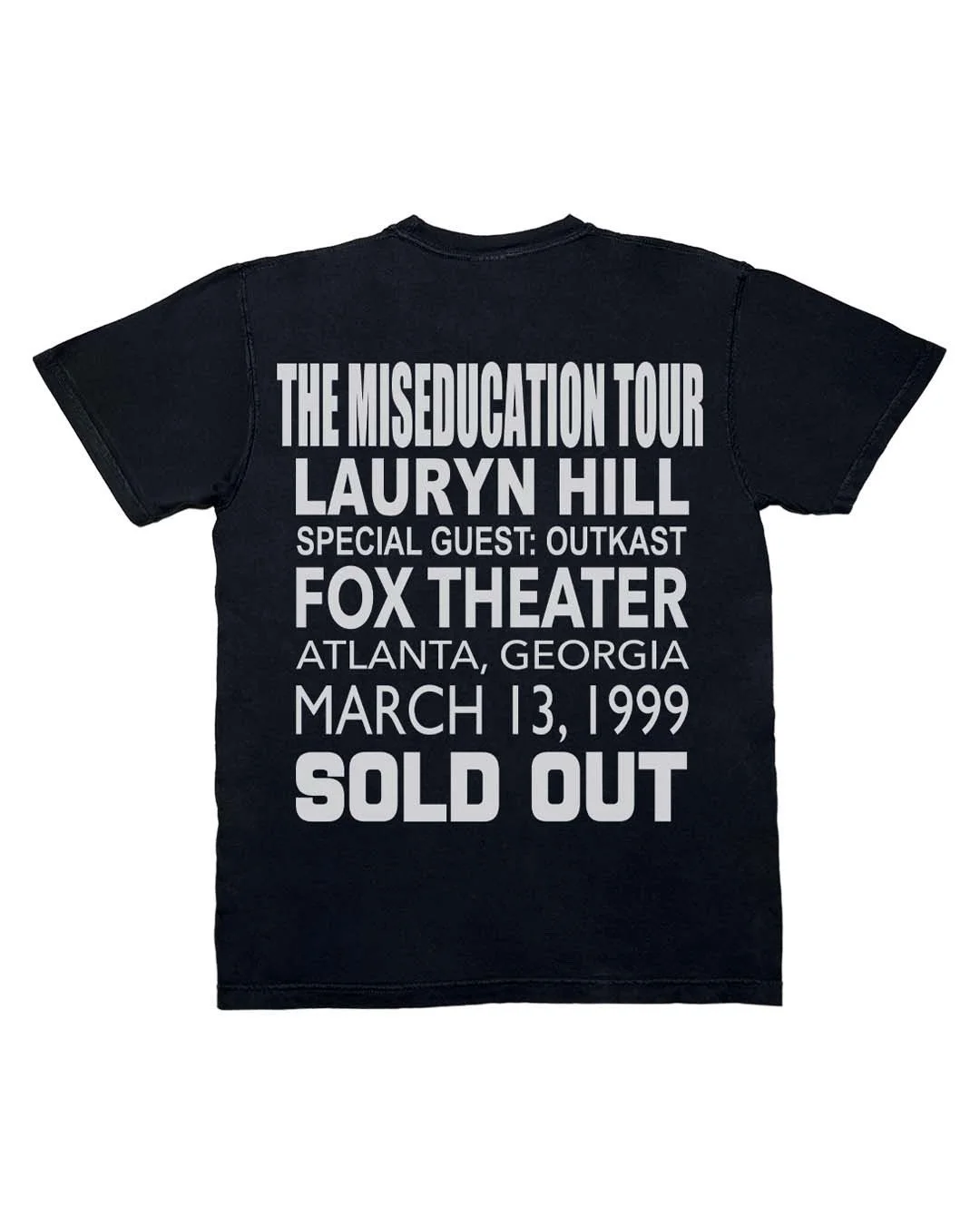LAURYN HILL RAP TEE - BACK