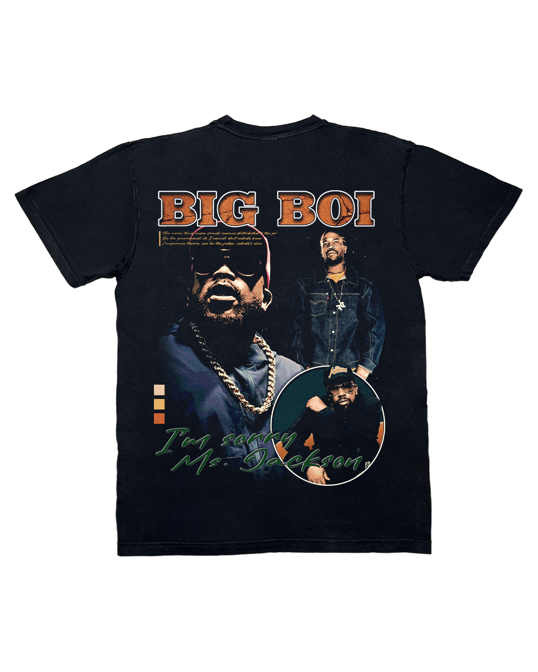 Outkast Rap Tee - Back