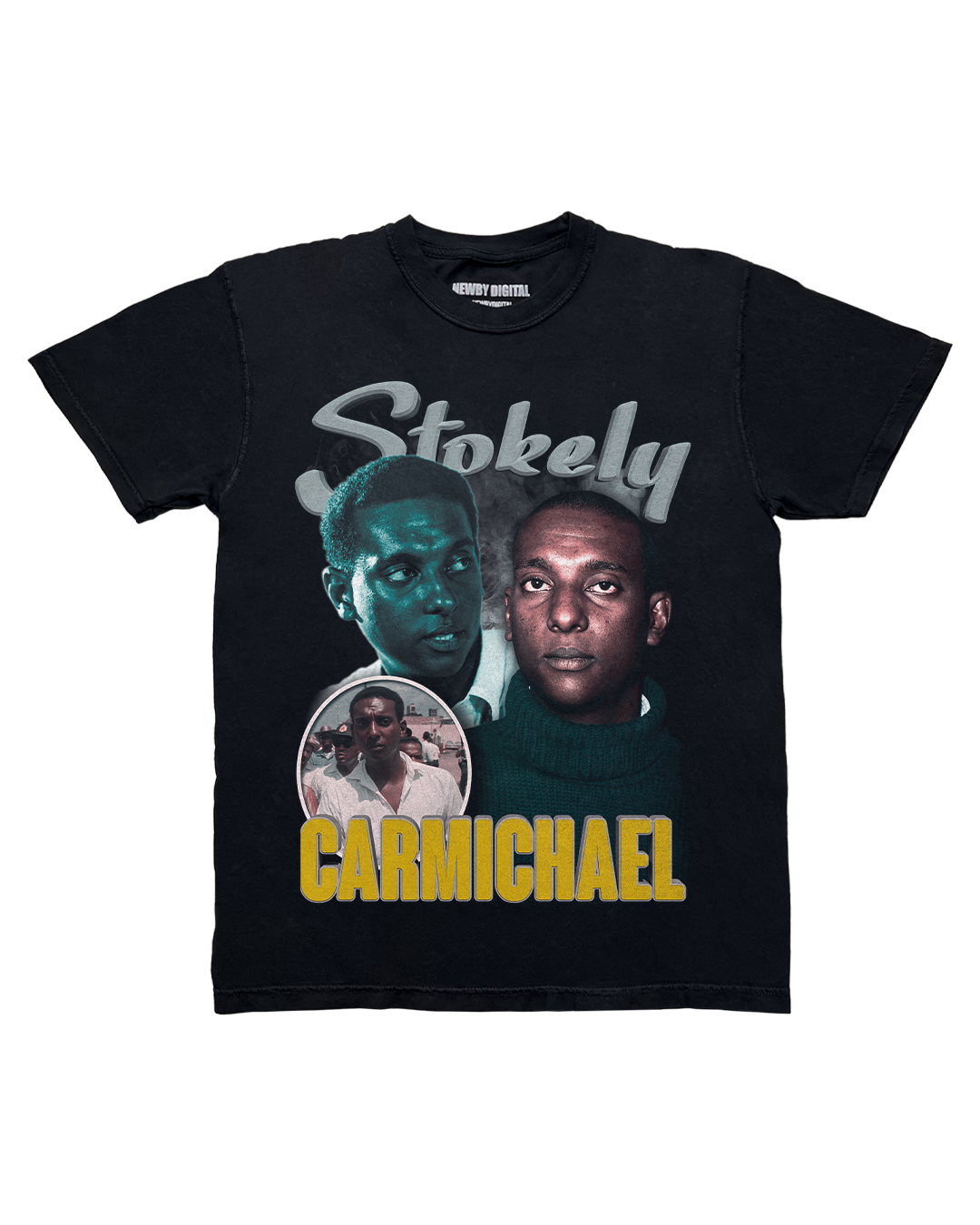 Stokely Carmichael Rap Tee - Front