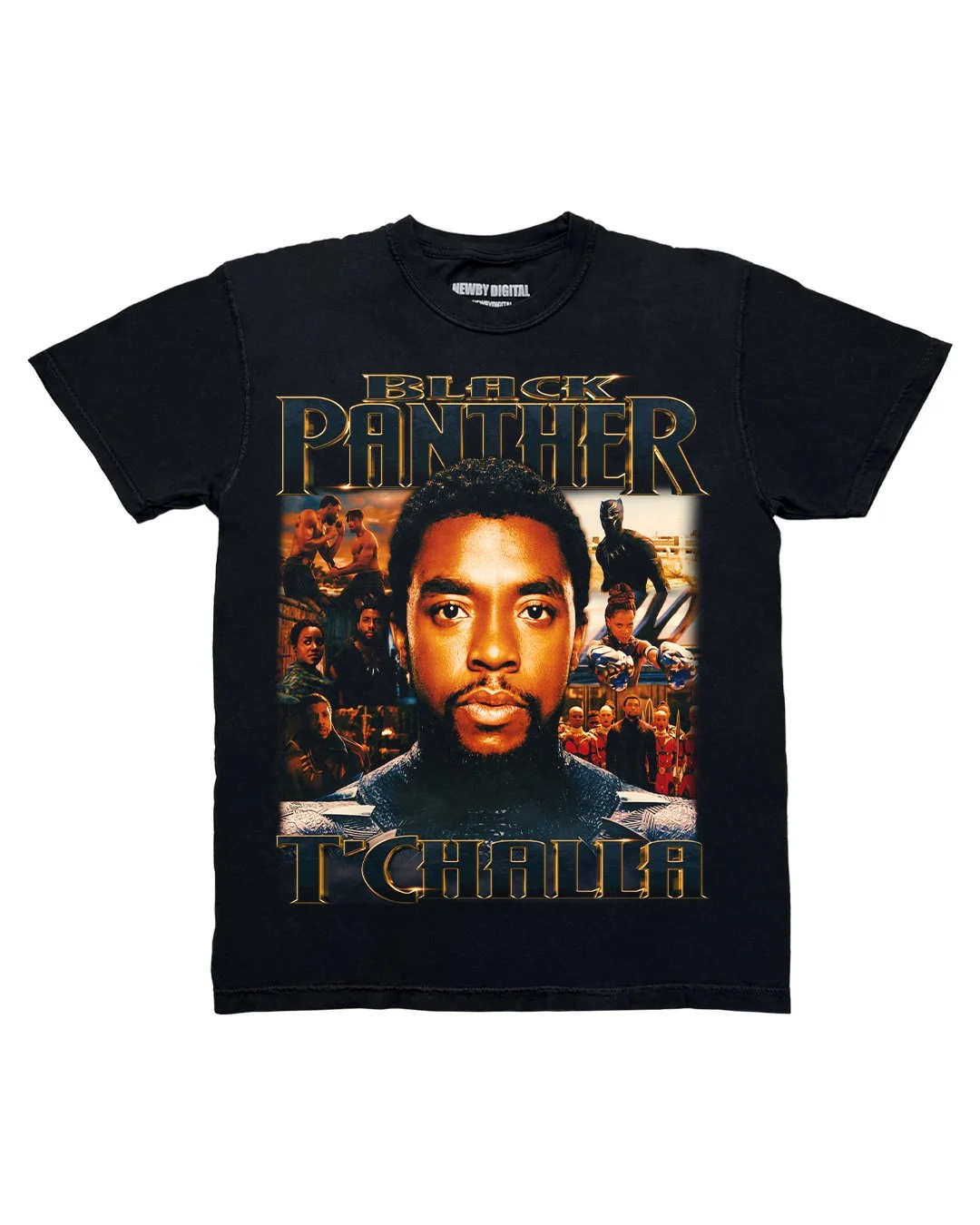 BLACK PANTHER RAP TEE - FRONT