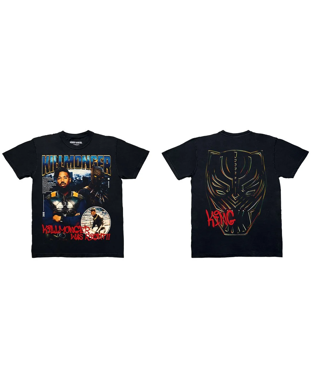 King Killmonger Rap Tee