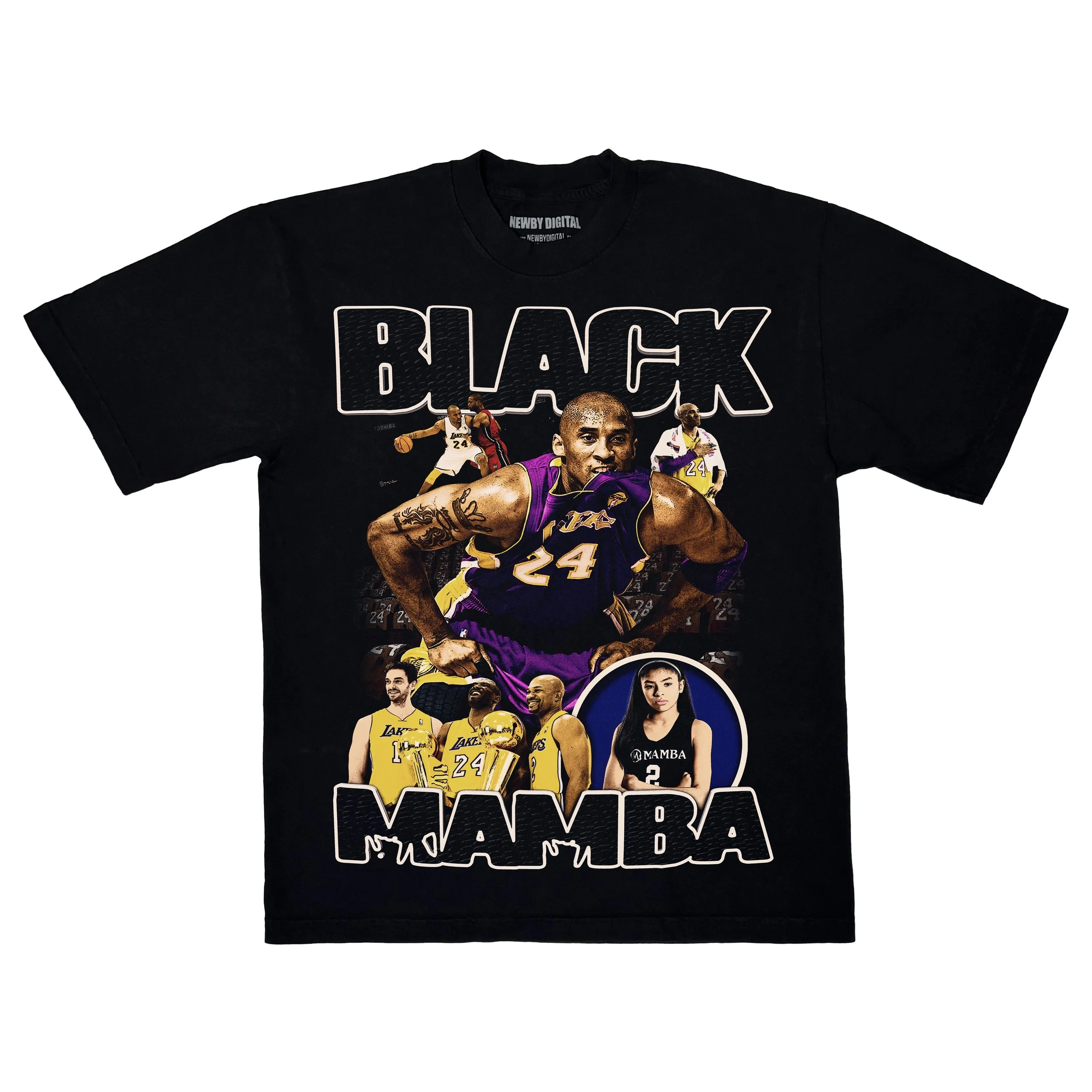 Kobe Bryant Rap Tee V2