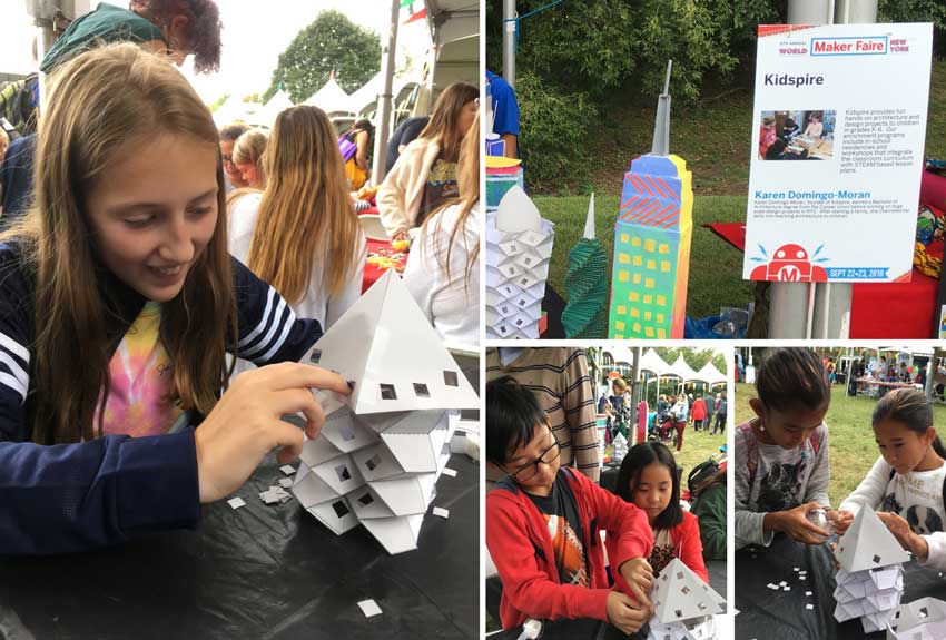 Kidspire at the Maker Faire 2018