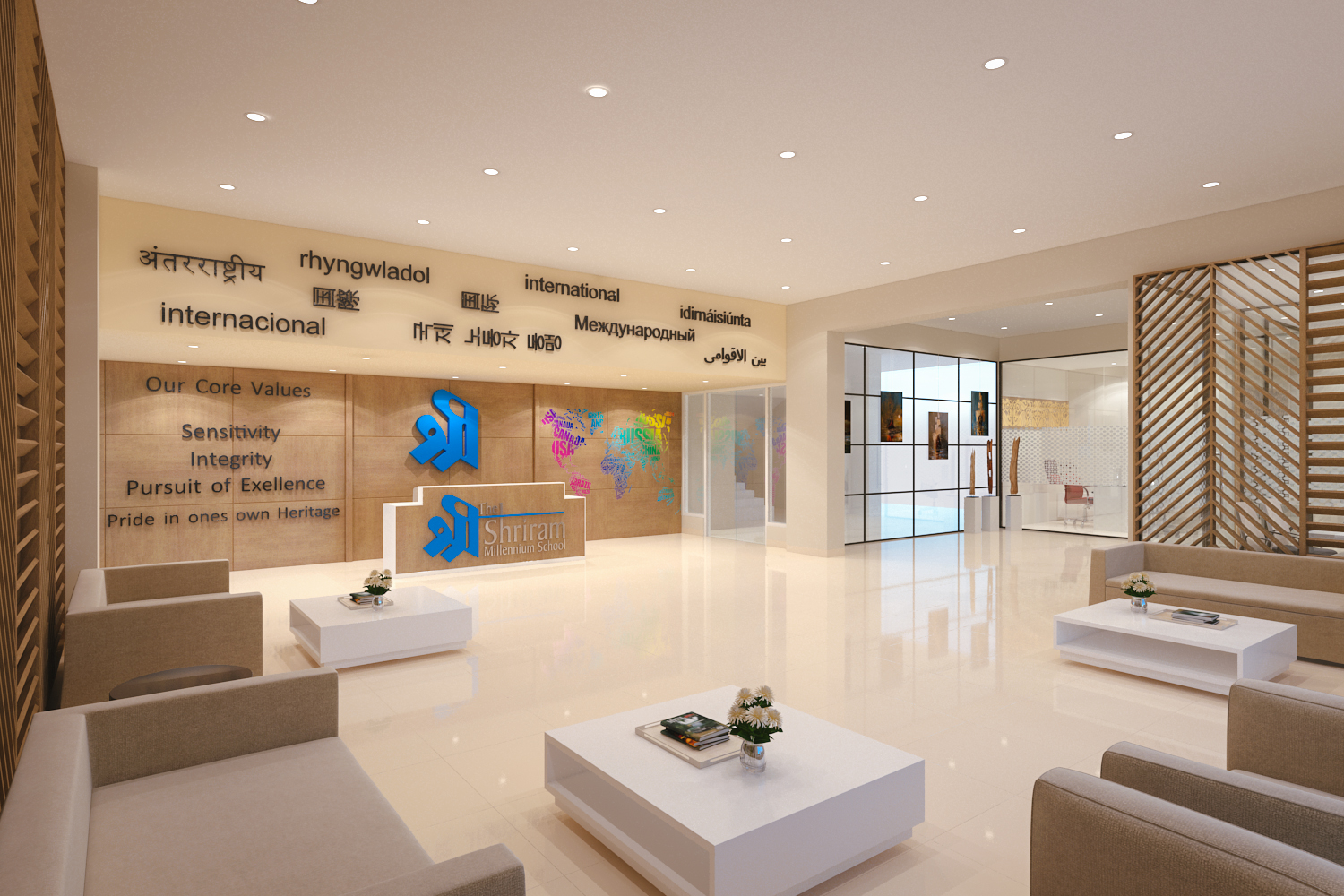 RECEPTION &amp; WAITING AREA