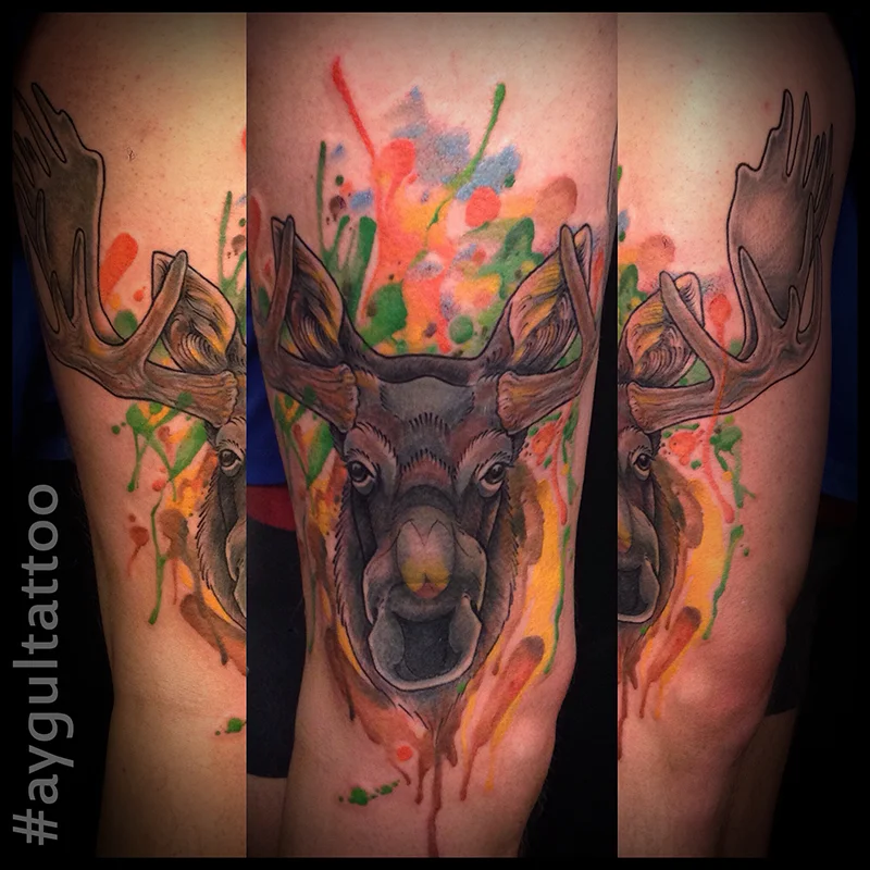 Moose Tattoo Ideas