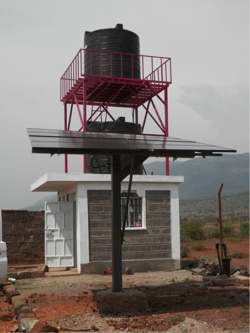 Image of a bore hole similar to the one we hope to develop for the Machakos Area