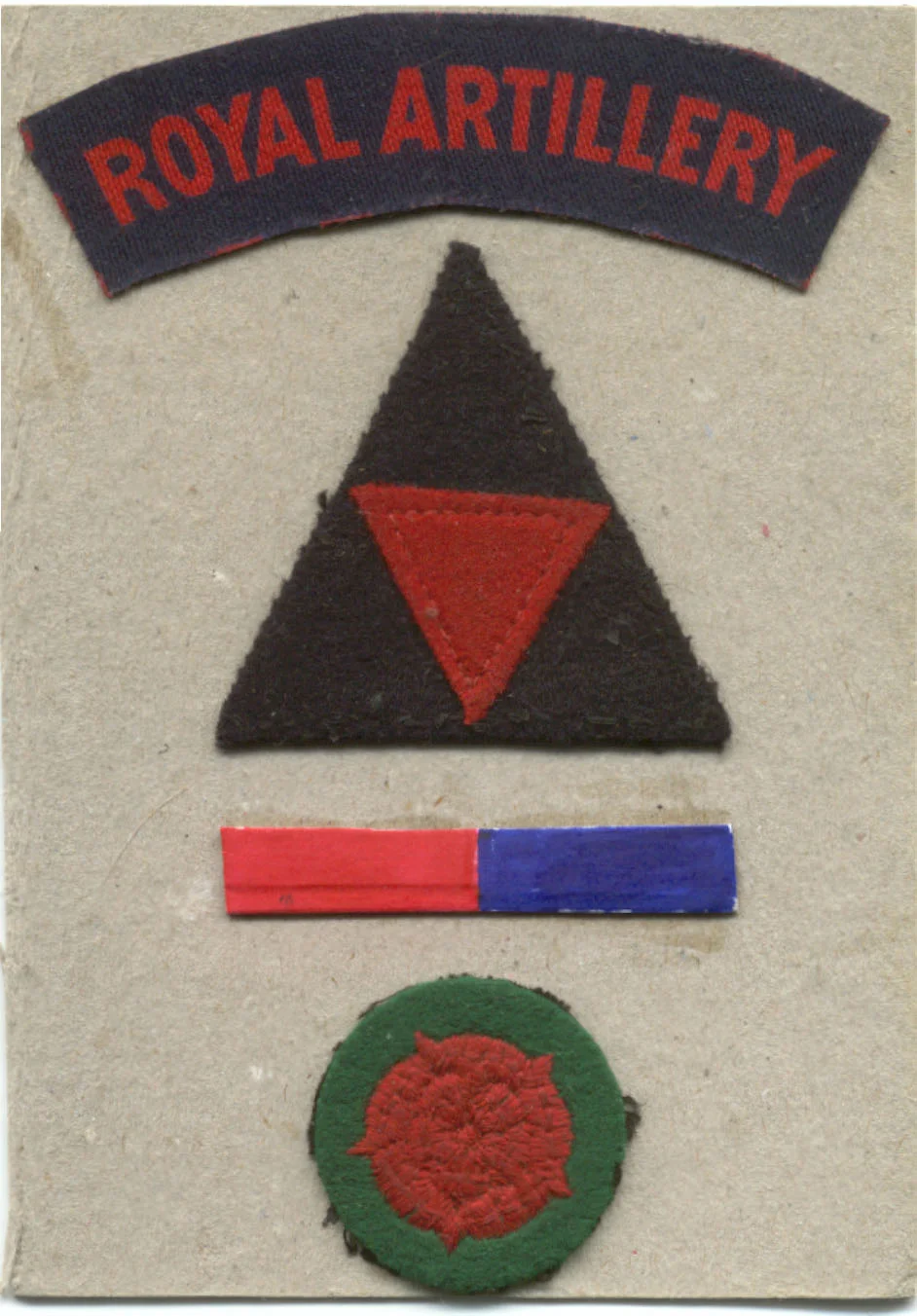 92nd LAA shoulder badges