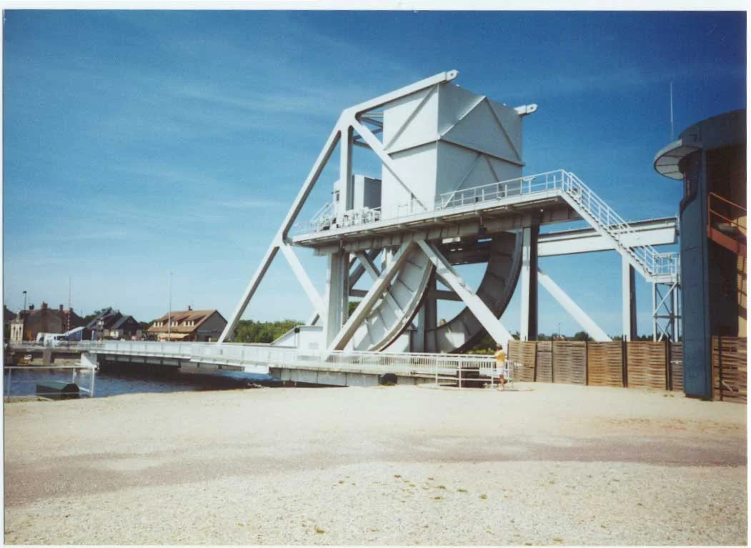 Pegasus Bridge now. The original bridge has been replaced