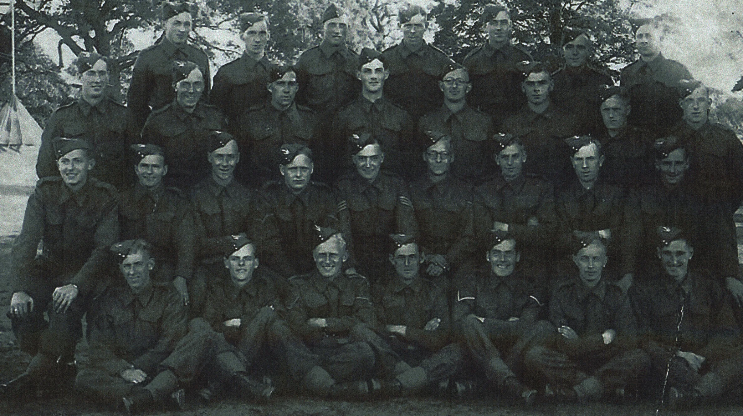 Soldiers of 7th Loyals, Coed Helen, Caernarvon, 1940