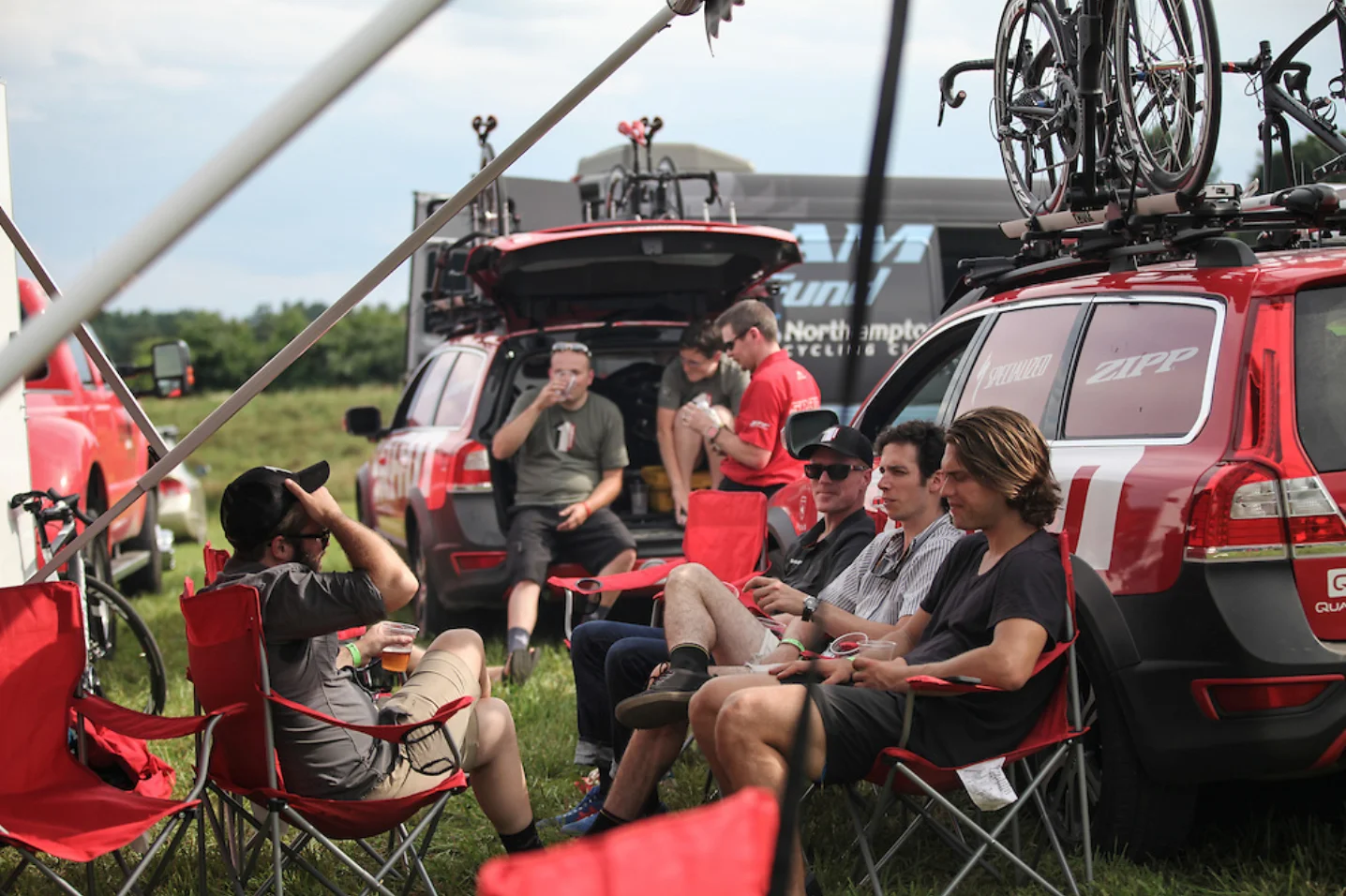 SRAM is a major JAM Fund partner providing support vehicles and personnel for the entire Grand Fundo. Photo c. Meg McMahon.