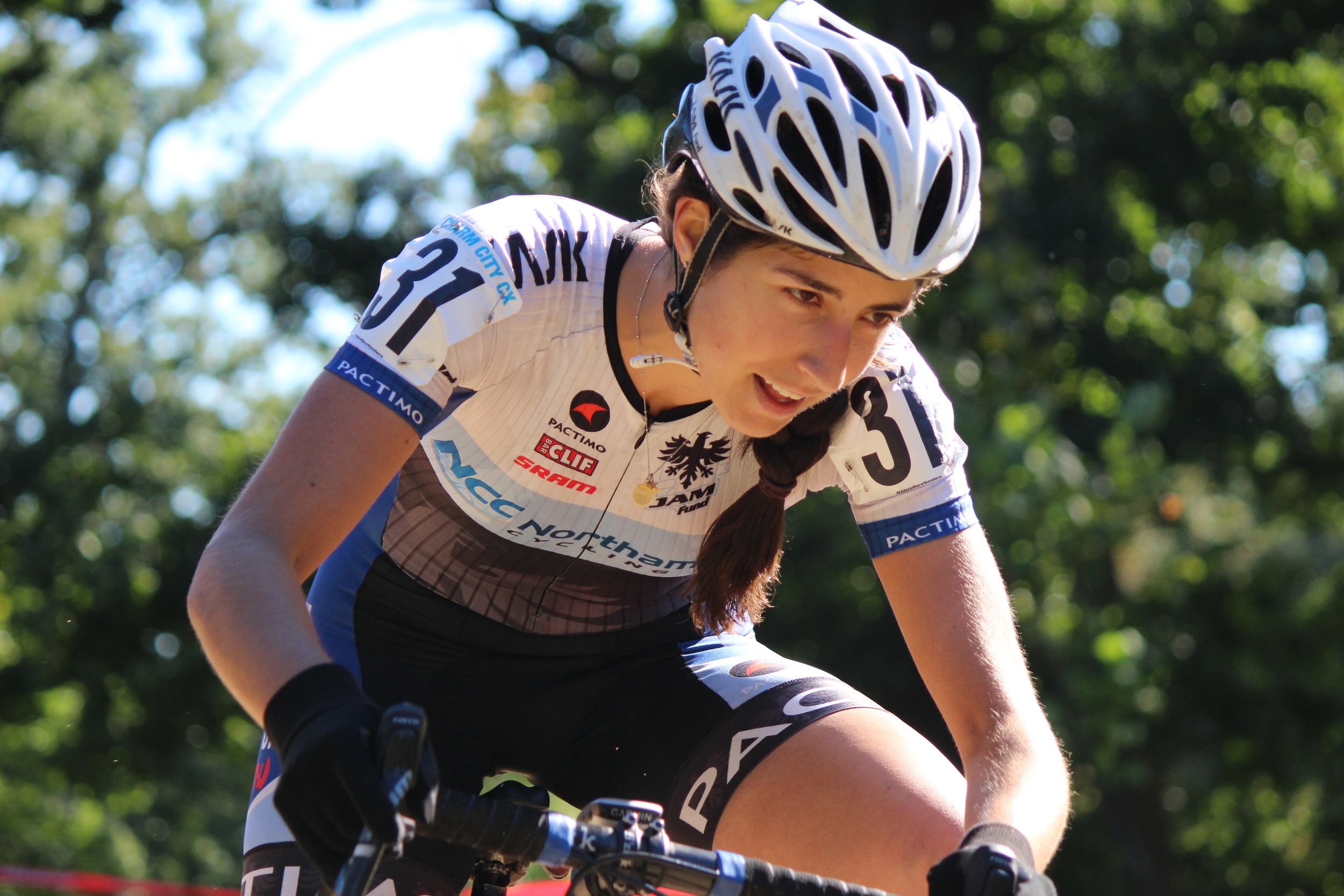 Tapias raced both days at Charm City Cross. Photo by Joie Chen.
