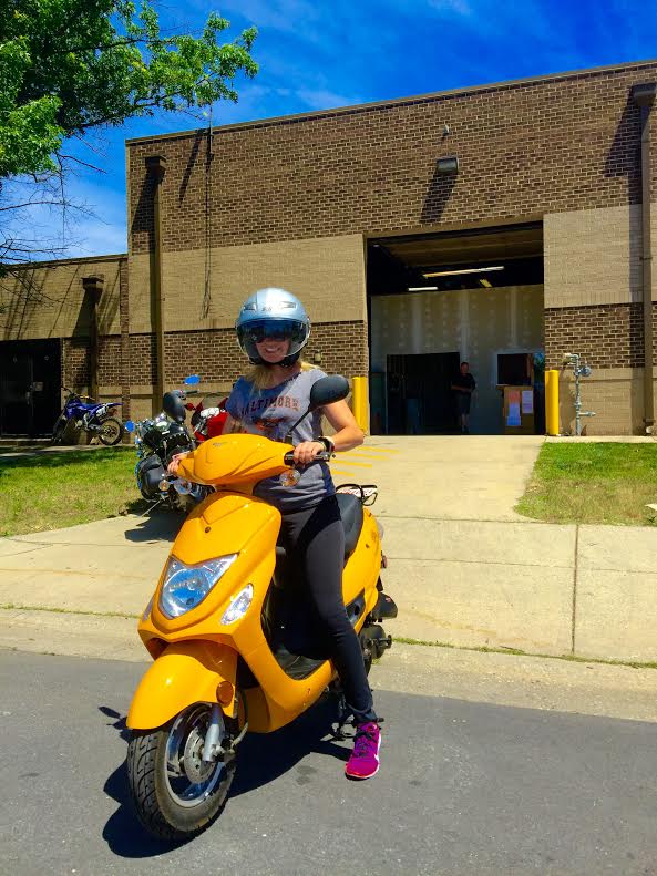 Marina is using her Wolf Brand RX-50 to Commute in DC!