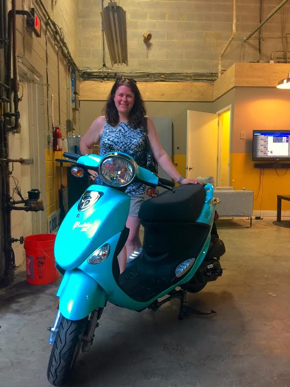 Michelle comes from a riding family and wants to get into riding so she decided to start off with a Genuine Buddy 50!