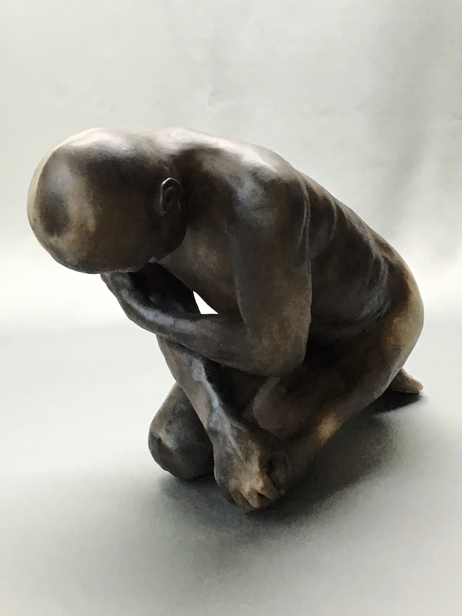 Burnt Offering Pit-Fired Ceramic 16" x 11" x 22" Click image to enlarge ⦿ Inquire