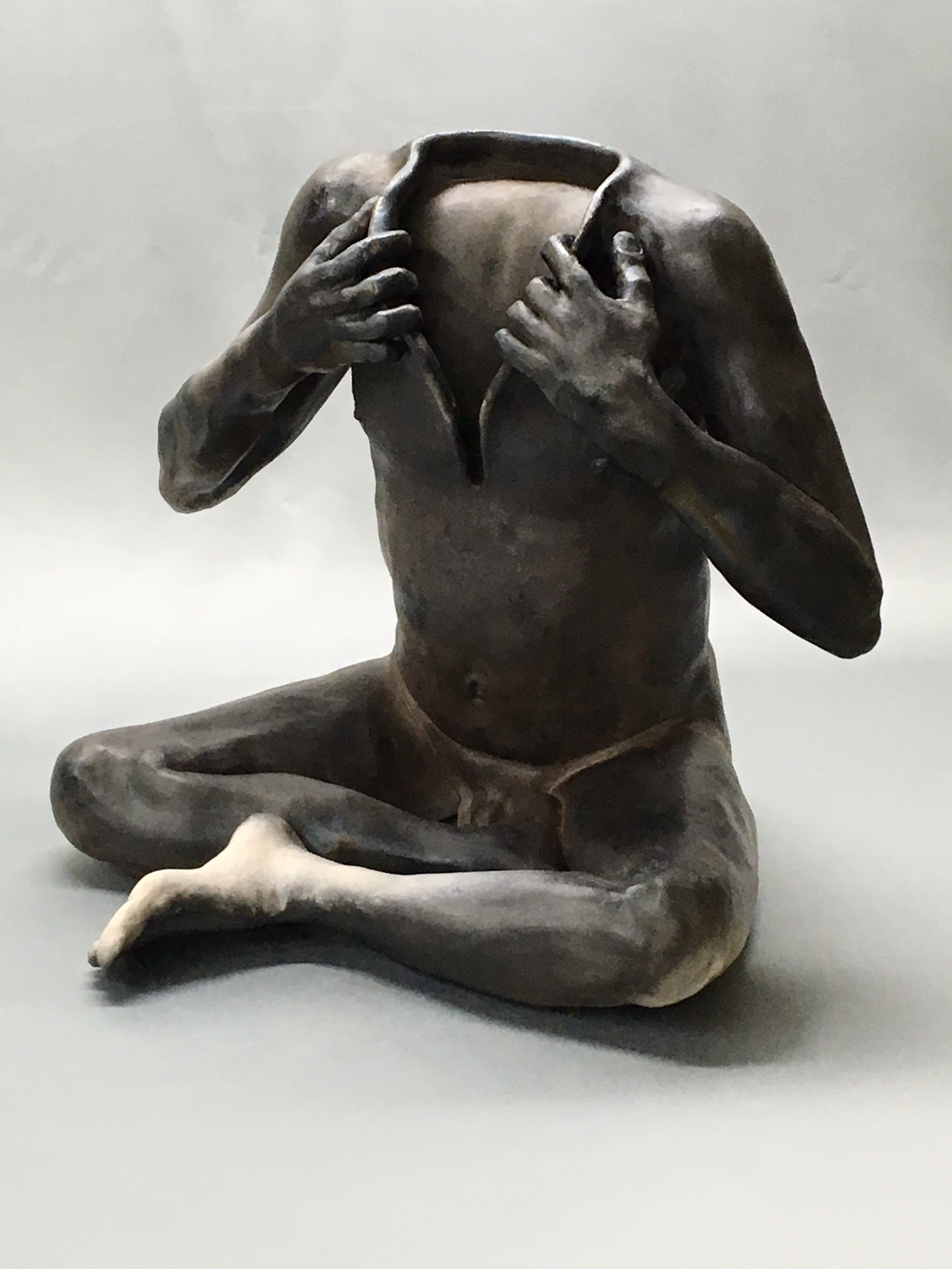 Chapel Pit-fired Ceramic 17" x 18" x 17" Click image to enlarge ⦿ Inquire