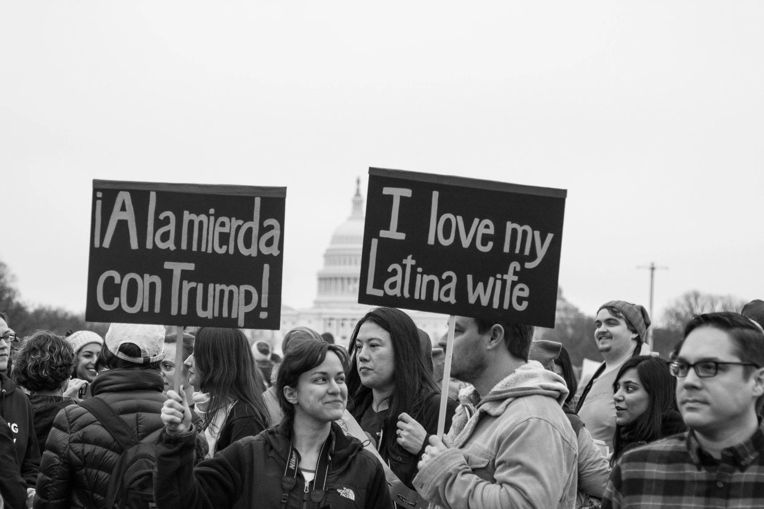 Love Trumps Hate Archival Pigment Print 20" x 14" Click image to enlarge ⦿ Inquire