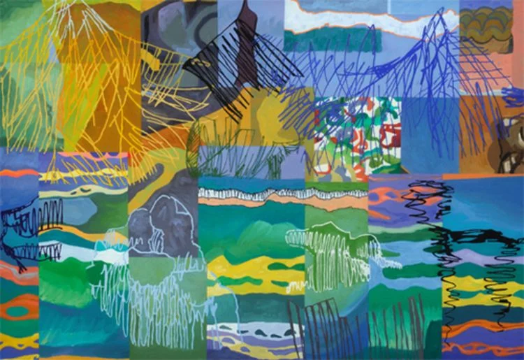 By the Sea Oil on Linen 30" x 44"
