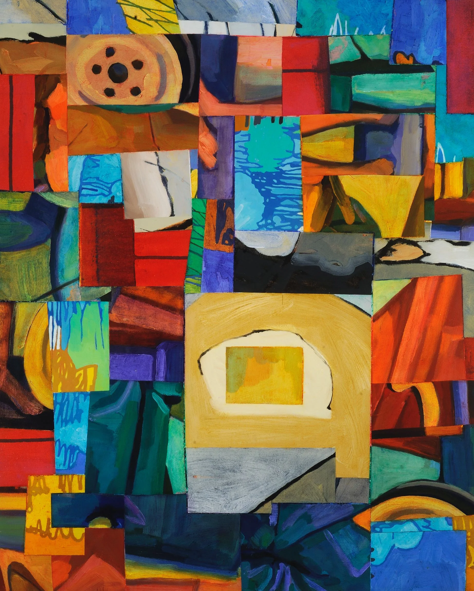 Amalgam Deborah Addison Coburn Mixed Media on Board 24" x 30" $850 Click to Inquire