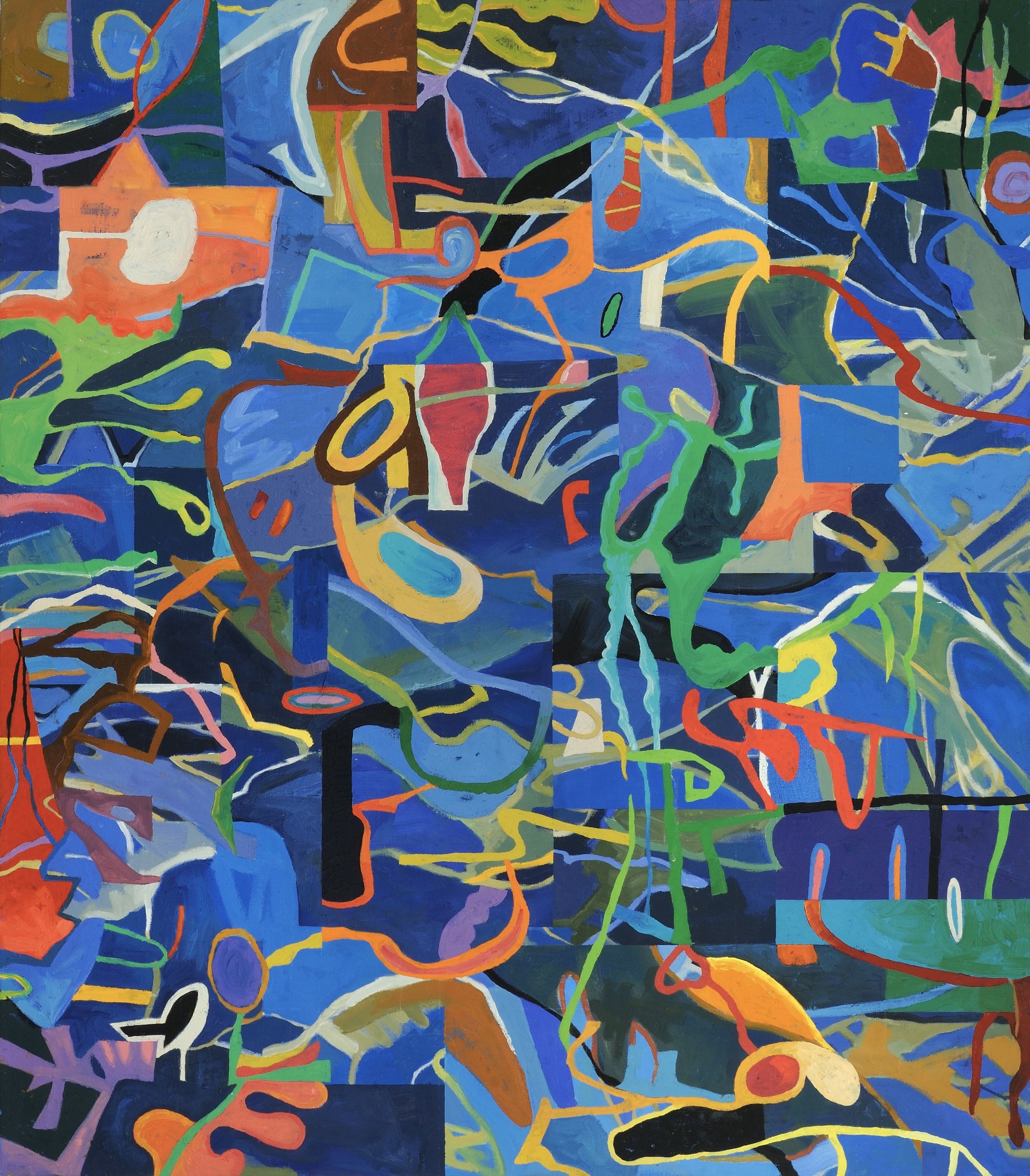 Undergrowth Deborah Addison Coburn Oil on Linen 35" x 40" $1,800 Click to Inquire