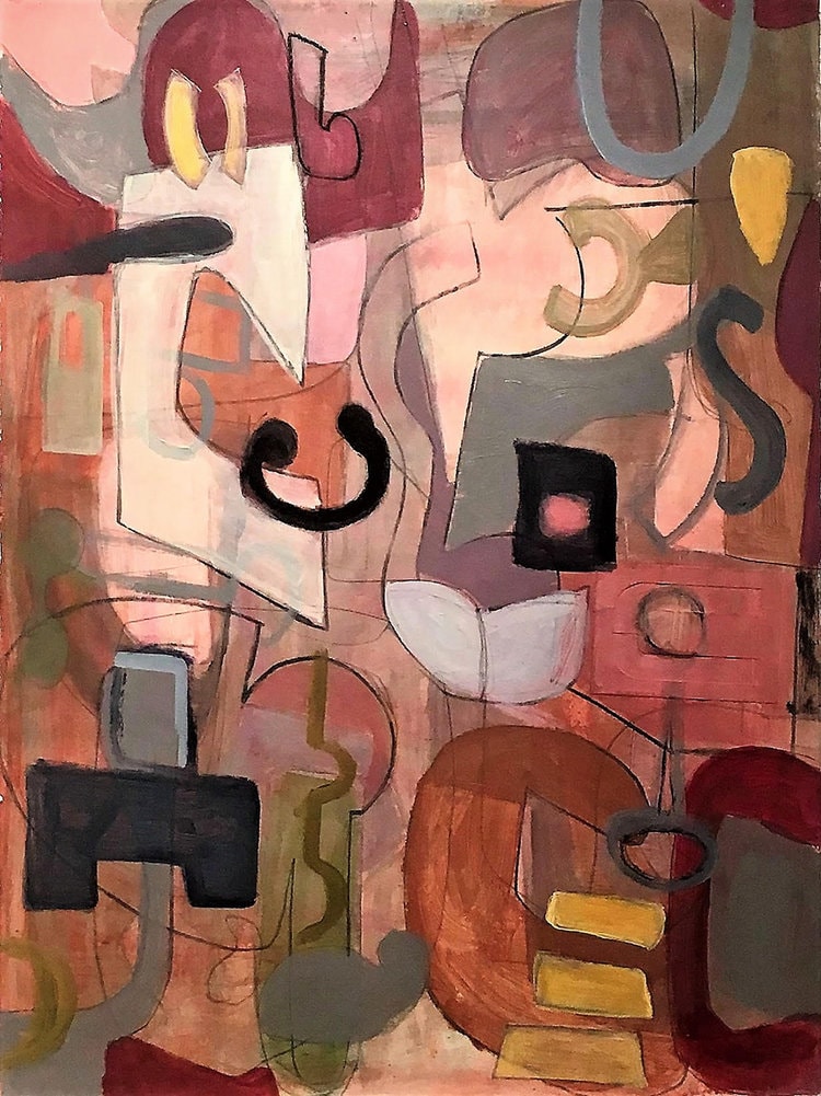 West Side Suite Acrylic on Paper 30" x 22"