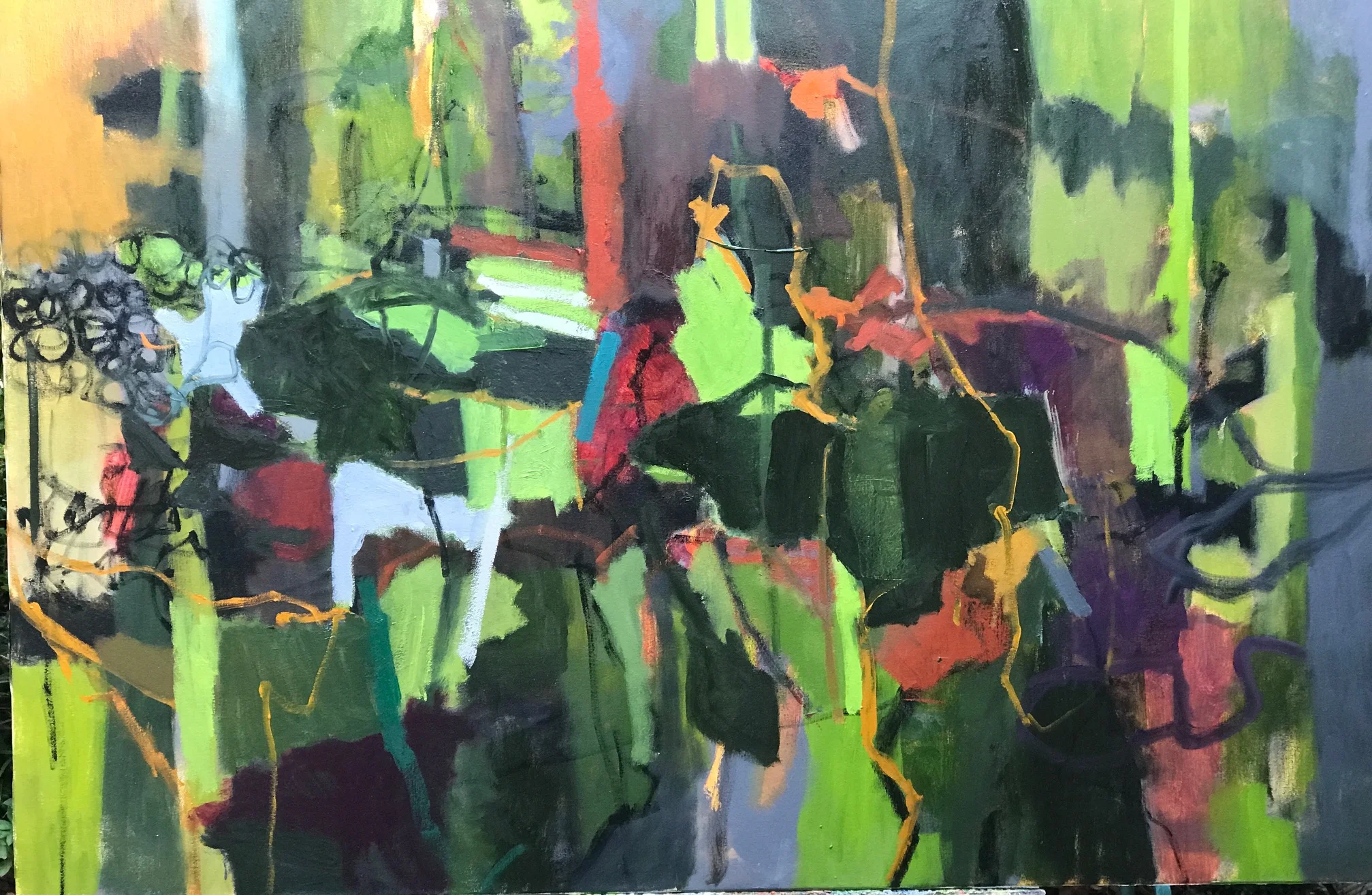 Shadowland Joyce Mccarten Oil 48" x 32" $2,500 Click here to Inquire
