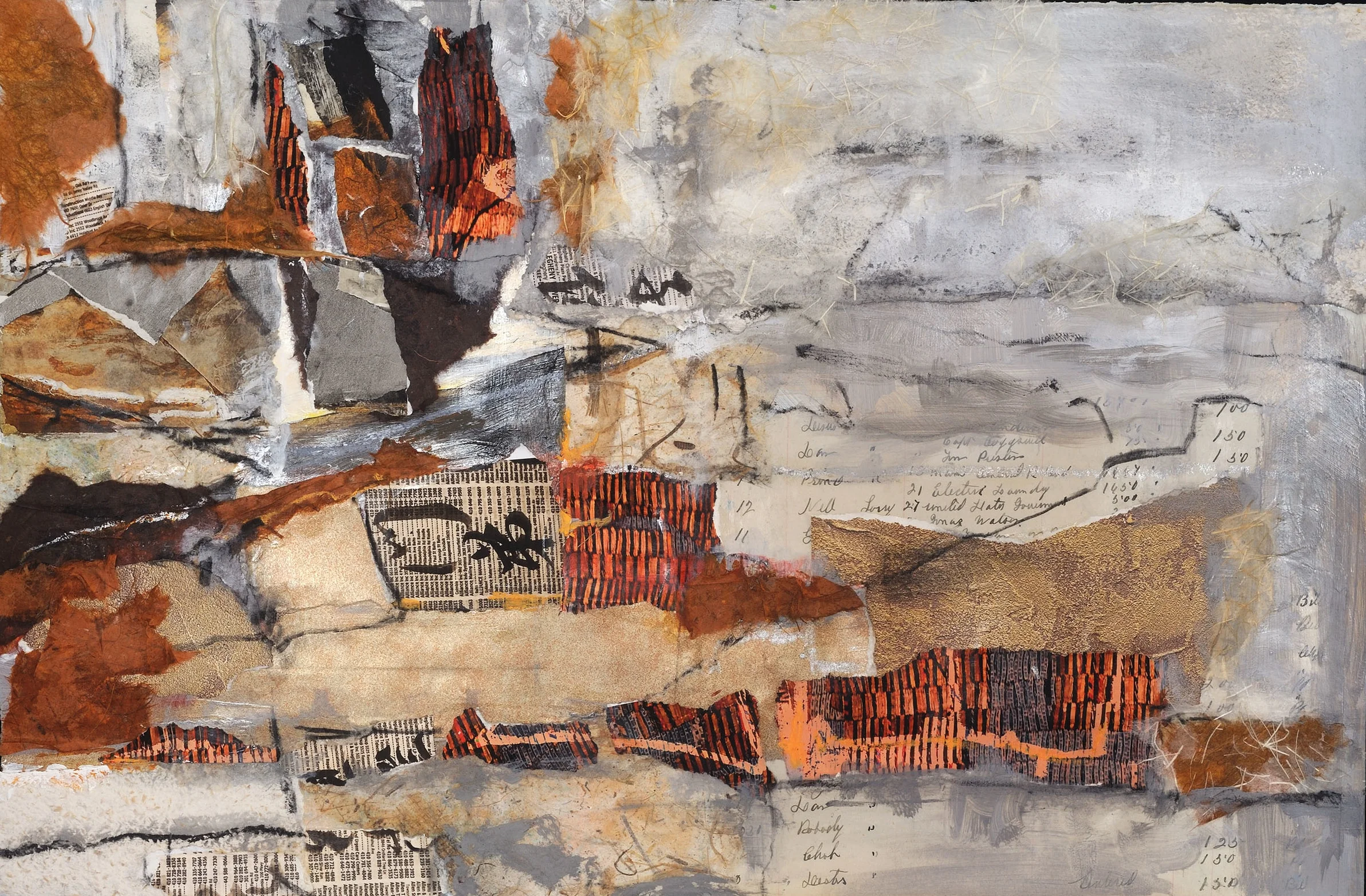 Built This City Suzanne Yurdin Mixed Media Collage 18" x 24" $440 Click here to Inquire