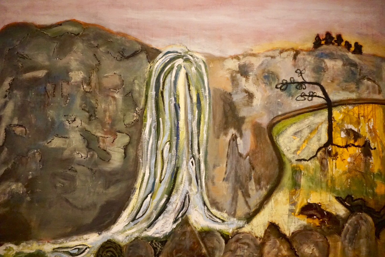 Stewart Falls Joy Every Acrylic and Oil on Canvas 37” x 54” $3,500 Click here to Inquire