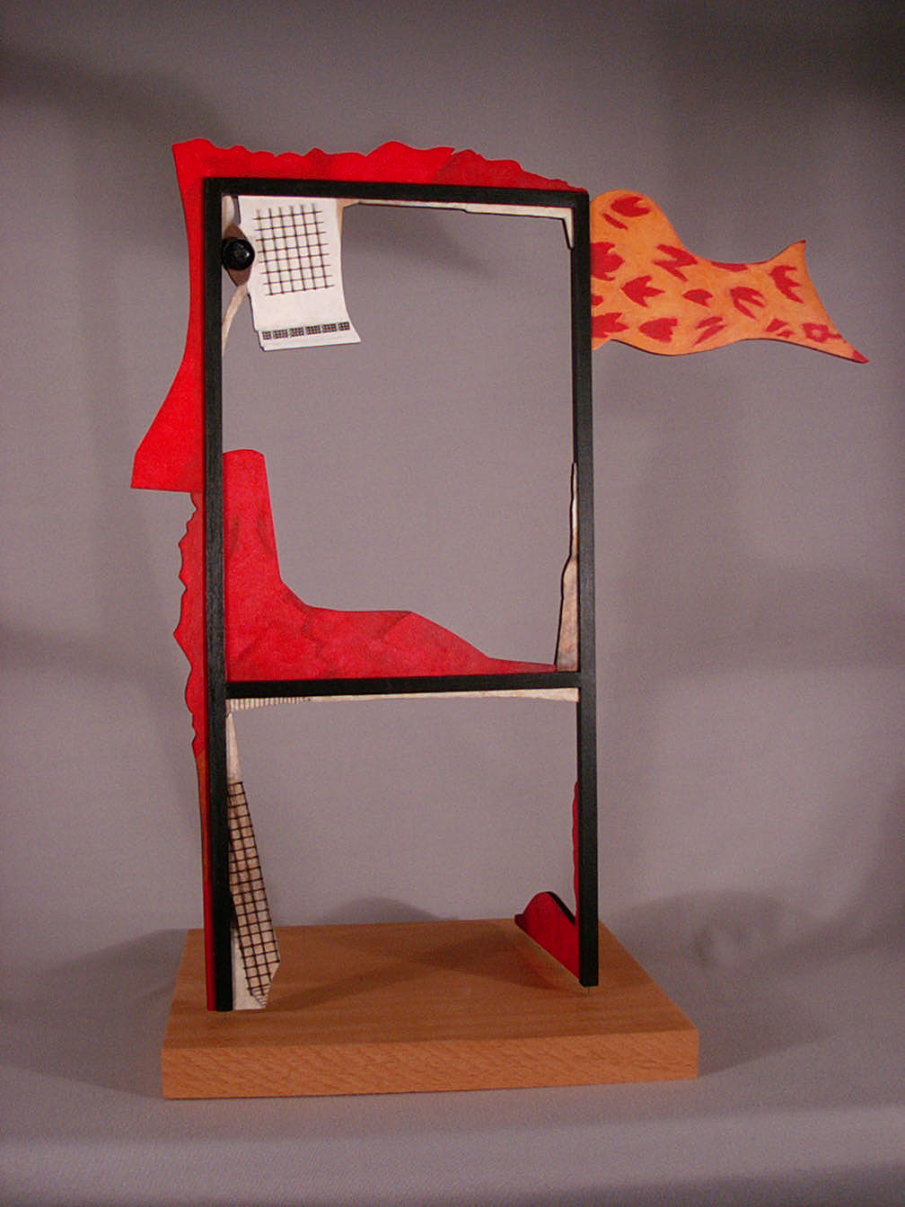 Innocent Hero Langley Spurlock Wood, Acrylic, Steel 21” x 18” x 11” $750 Click here to Inquire