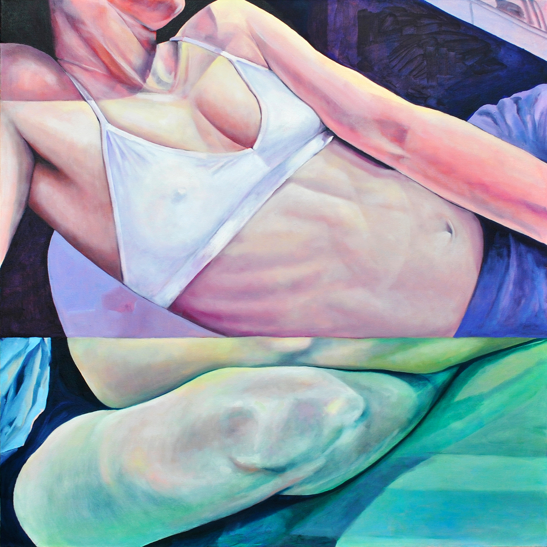 Self, Reflection Nicole Ida Fossi Oil on Canvas 40" x 40" $1200 Click here to Inquire
