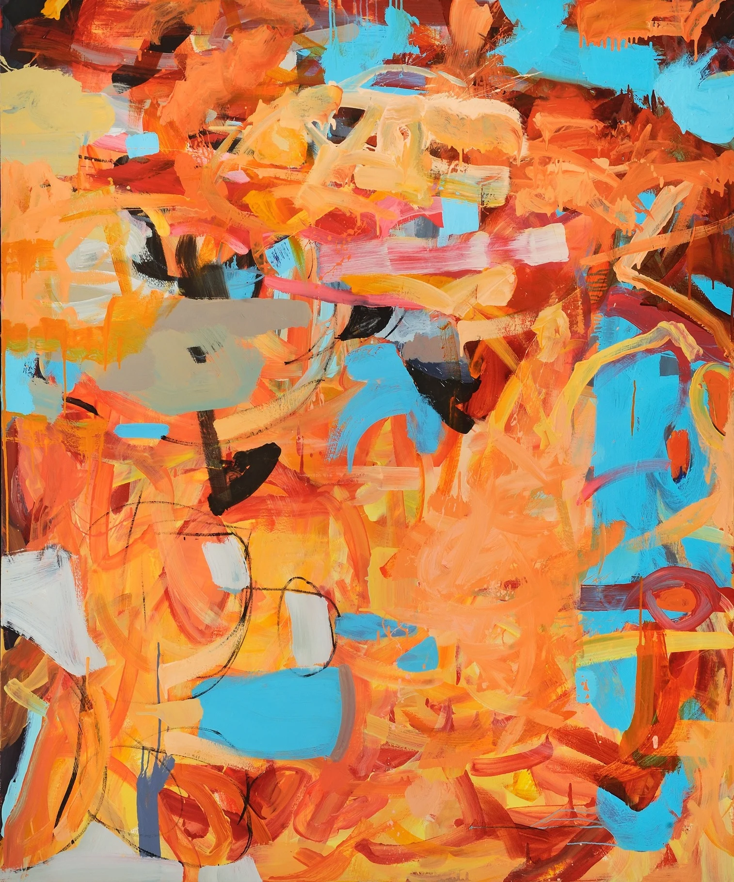 Sally Kauffman Oil on canvas 62 x 50 inches $4,000.00 Click here to Inquire