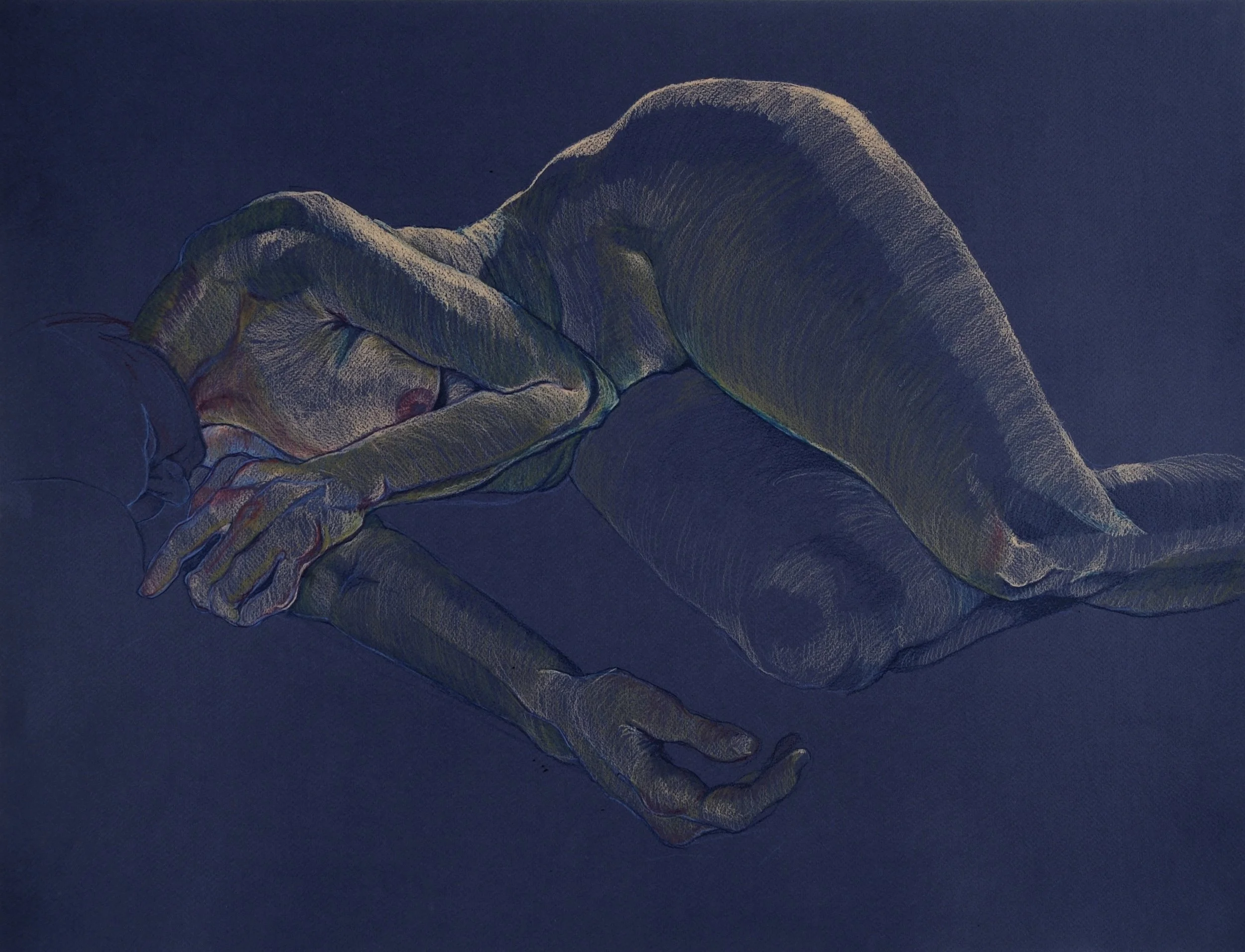 Micheline Klagsbrun Color pencil 24" x 30" $900 Click here to Inquire
