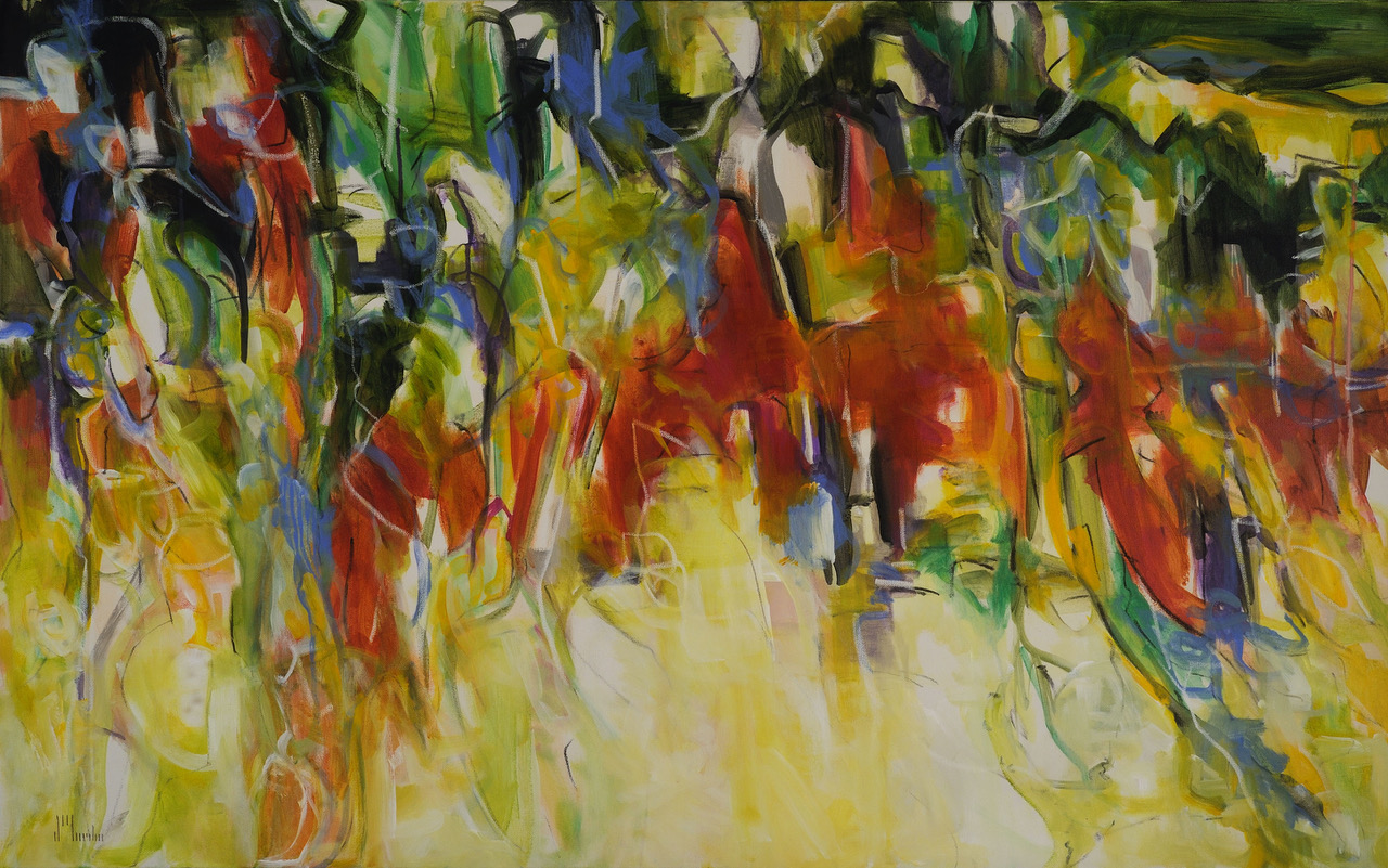 Suzanne Yurdin Mixed media on canvas 48” x 30” $2800 Click here to Inquire